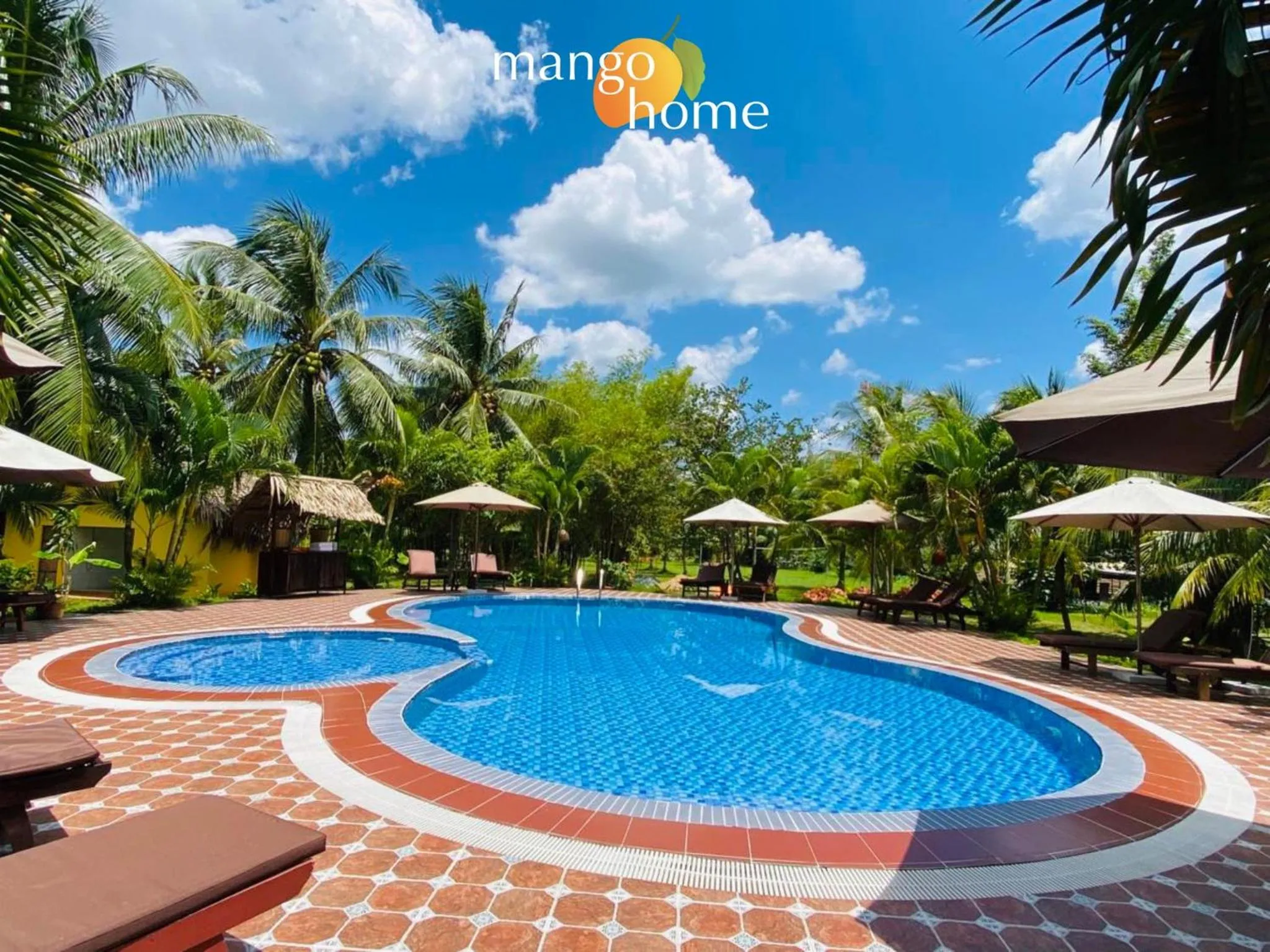 Swimming pool in Mango Home Riverside Eco - Resort