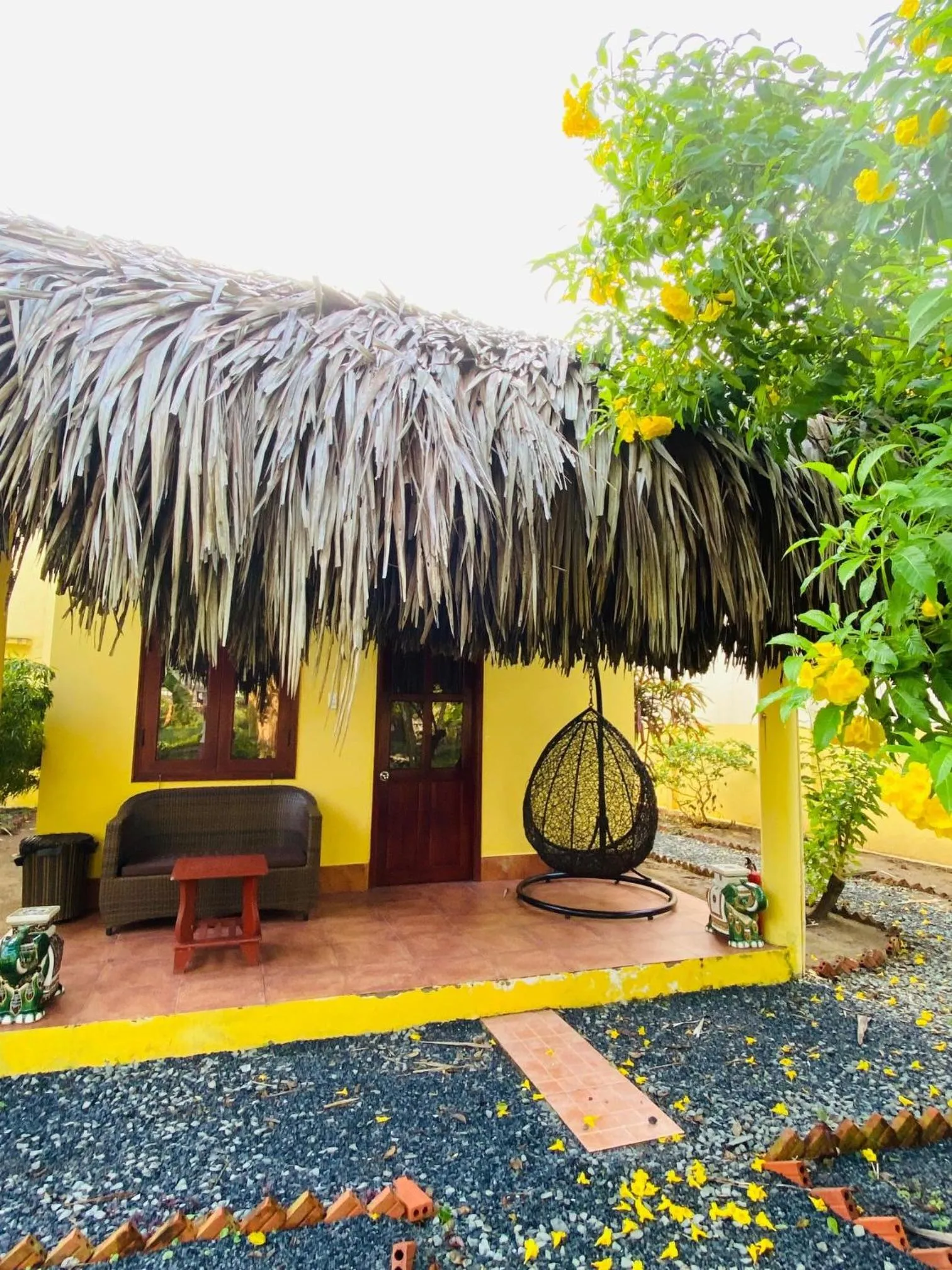 Garden view in Mango Home Riverside Eco - Resort