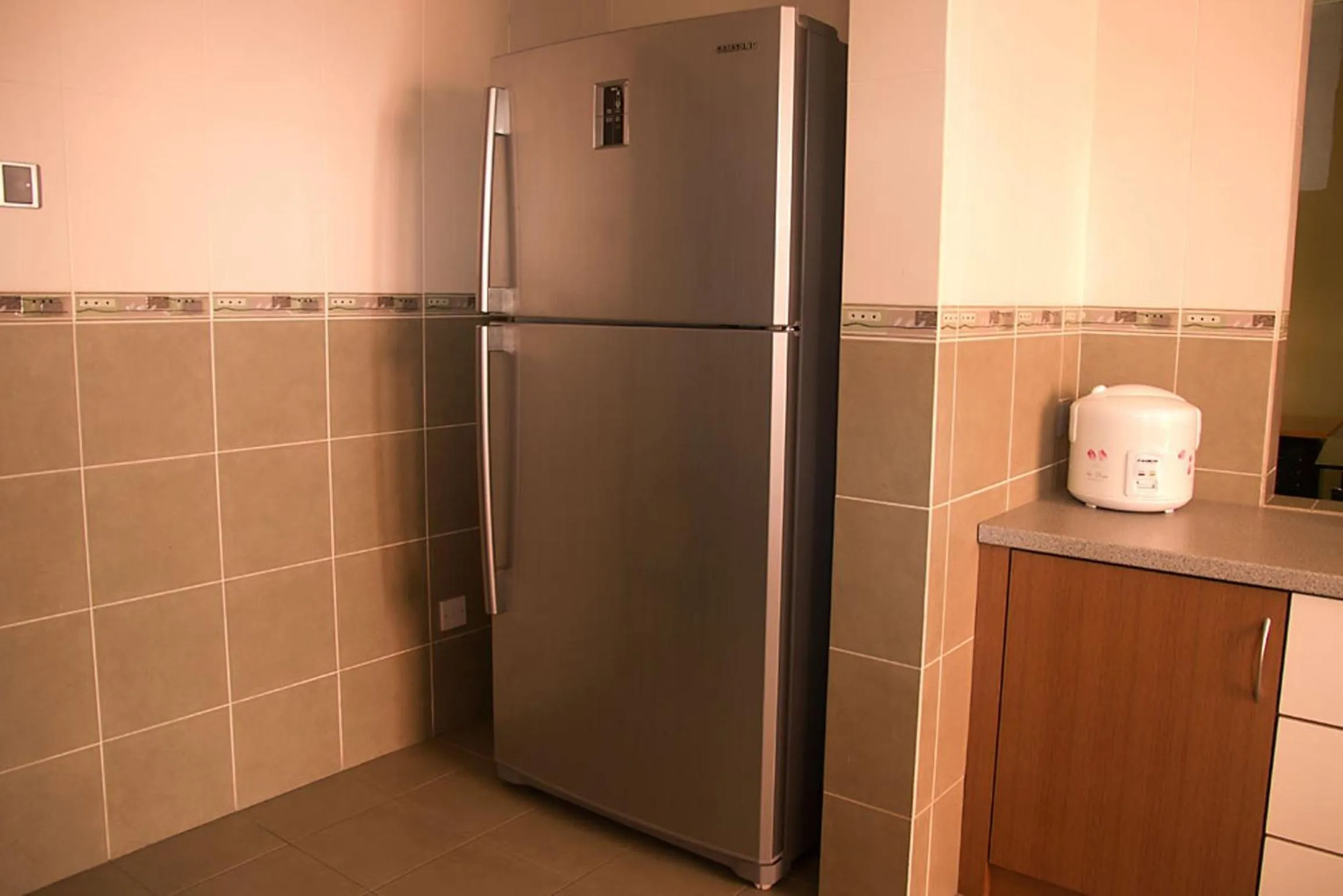 Kitchen or kitchenette in North Borneo Paradise@Marina Court