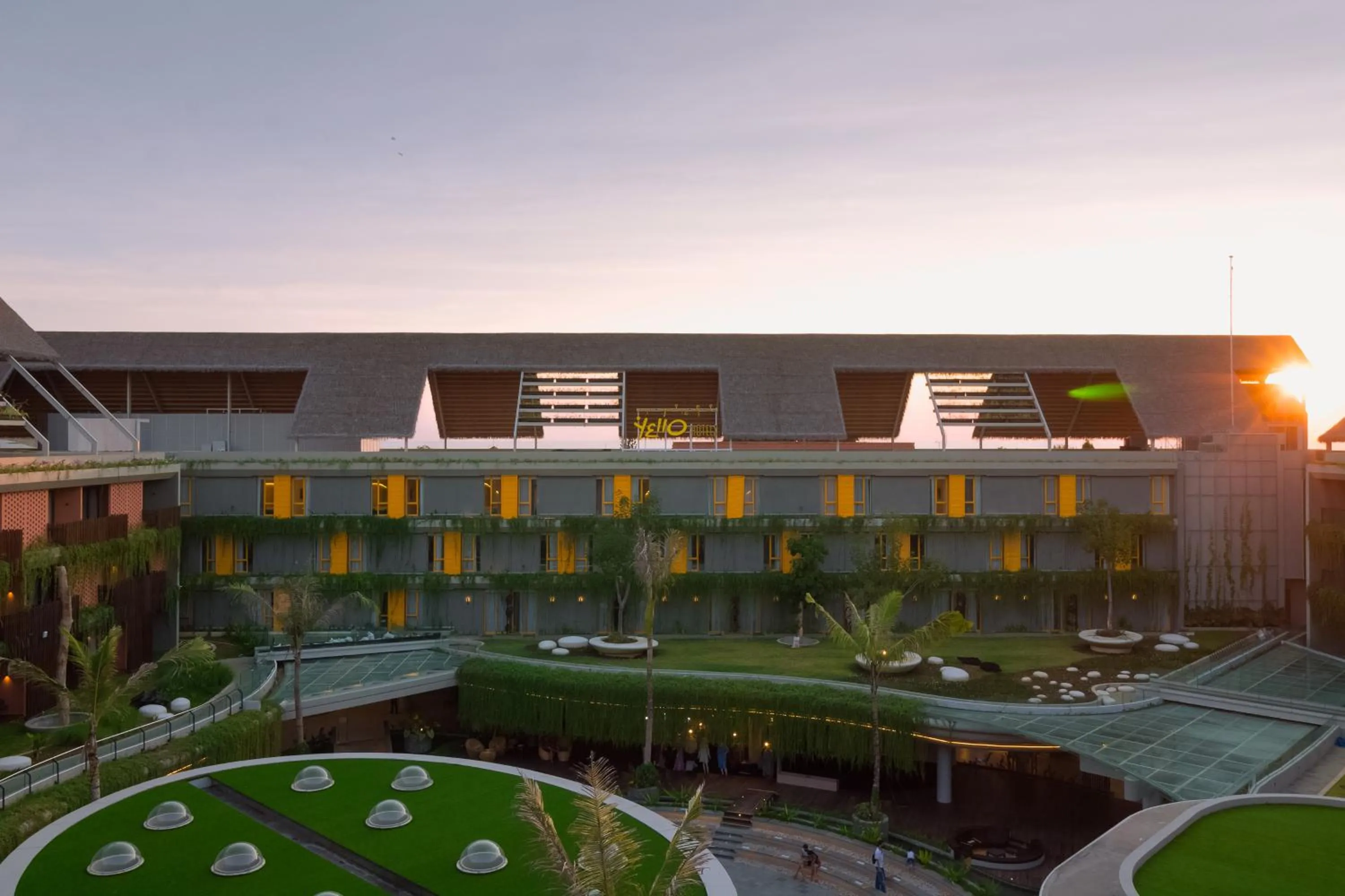 Property logo or sign in YELLO Hotel Kuta Beachwalk Bali