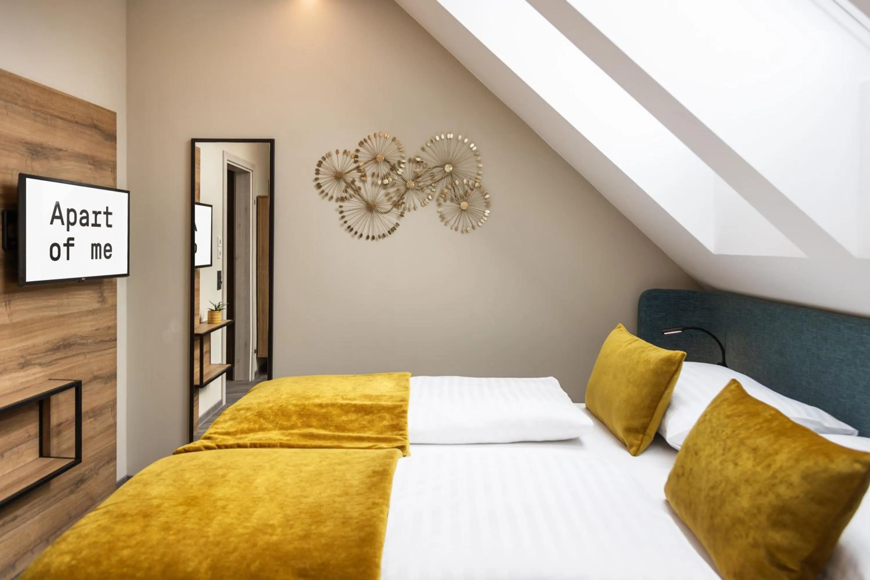 Bedroom, Bed in Apart of me Klagenfurt