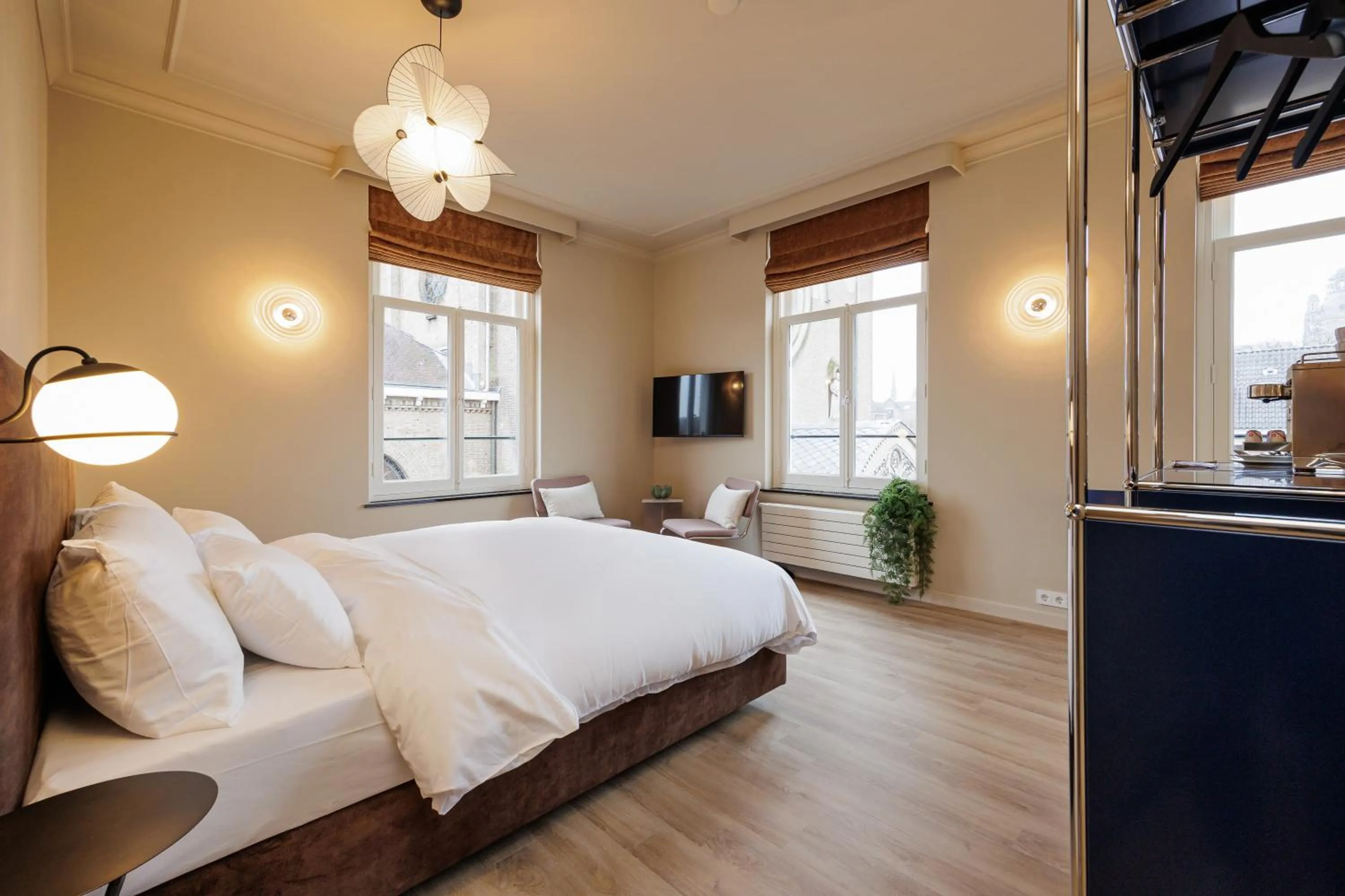 Bed in Boutique Hotel Jeroen