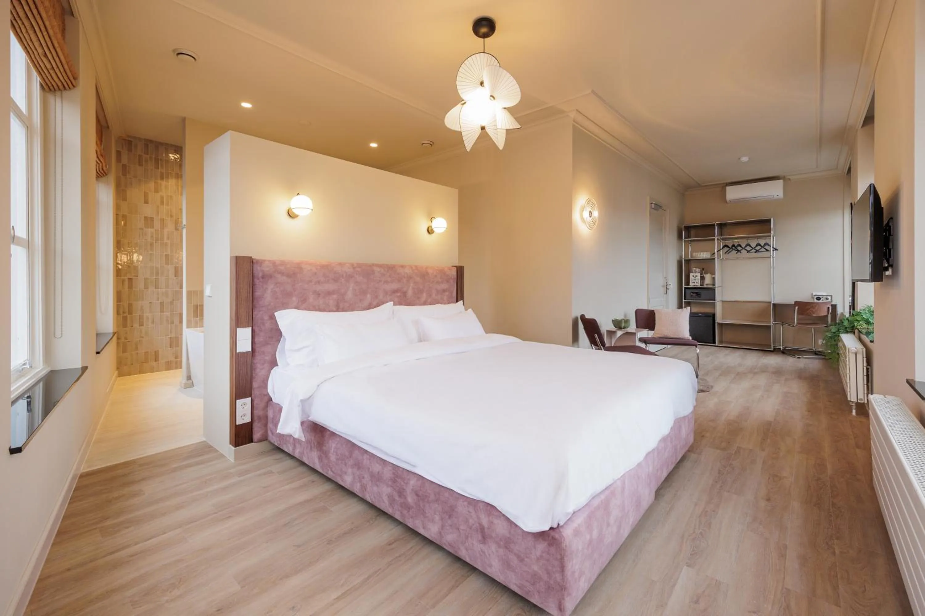 Bed in Boutique Hotel Jeroen