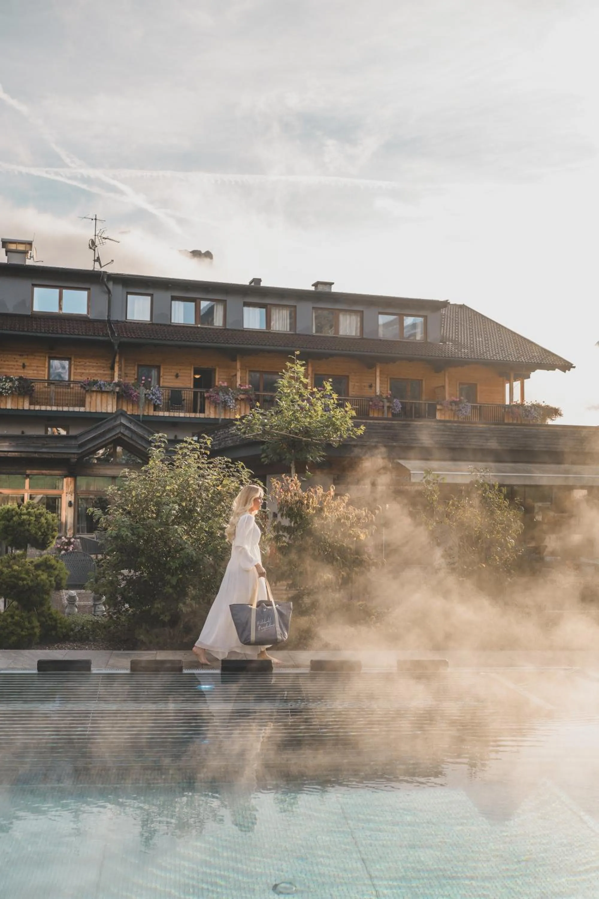 Swimming pool in Hotel Wagnerhof