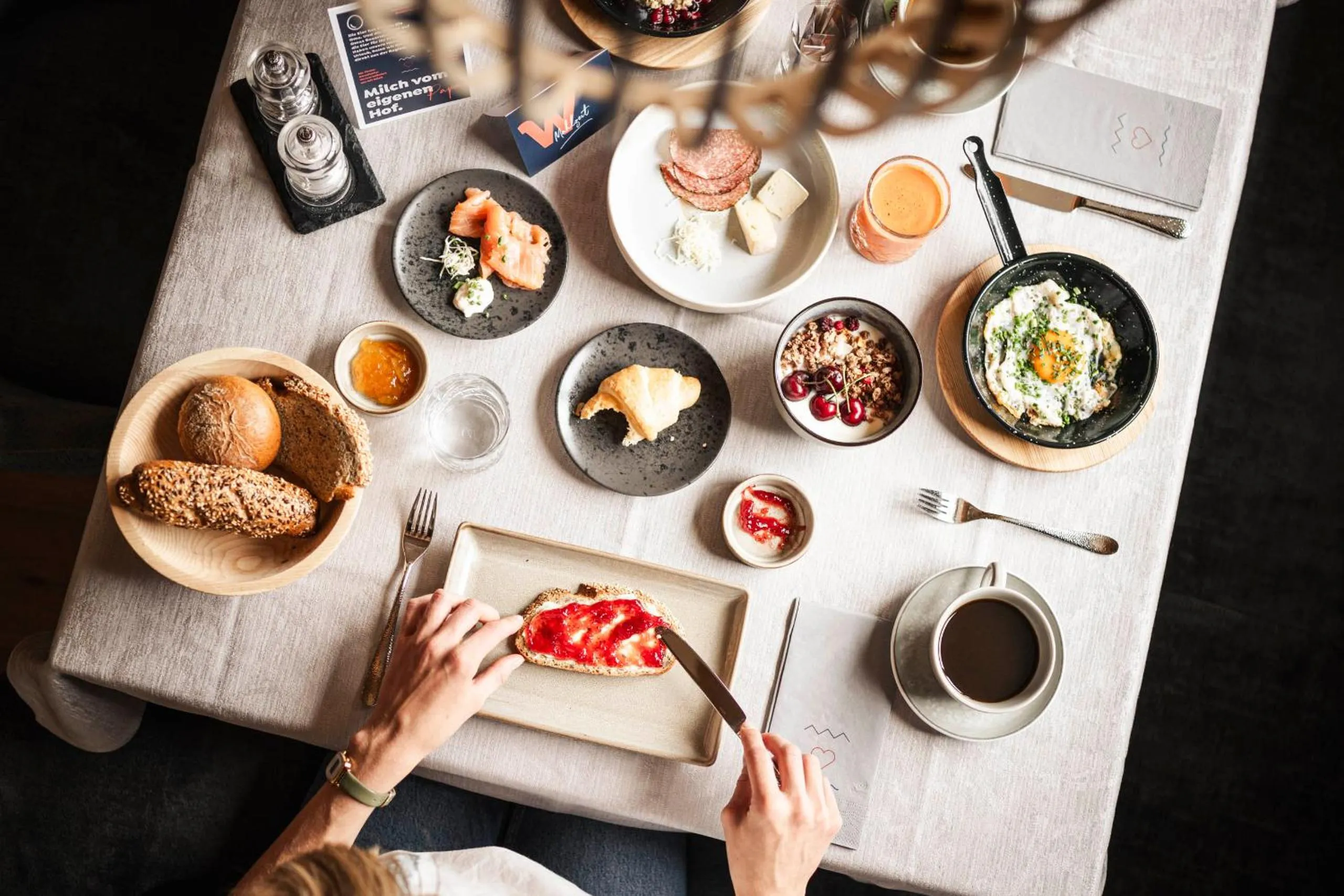 Restaurant/places to eat in Hotel Wagnerhof