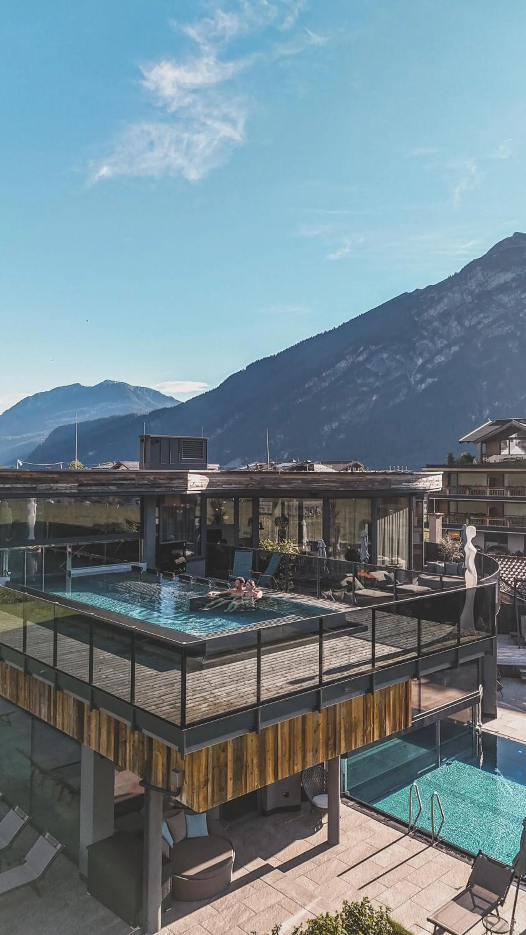 Swimming pool in Hotel Wagnerhof
