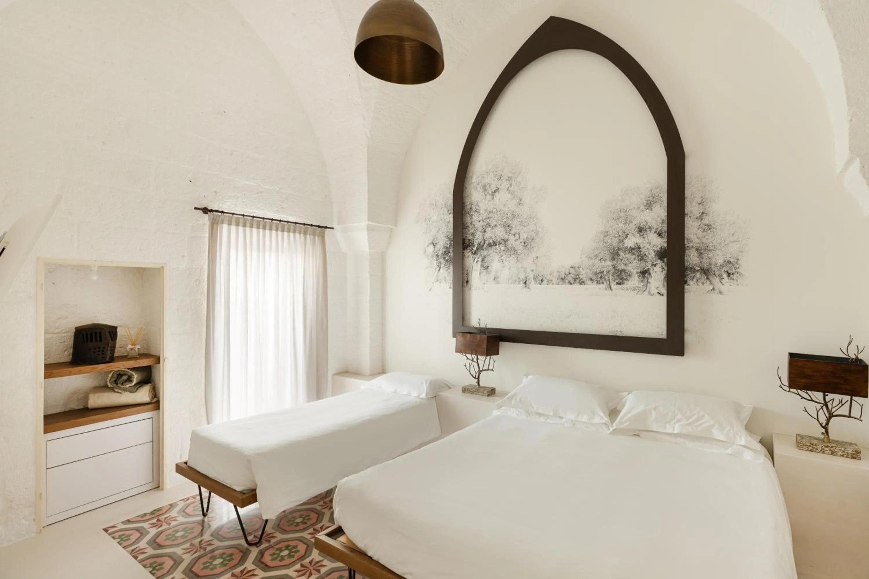 Bedroom, Bed in AL PALAZZO La Dimora by Apulia Hospitality
