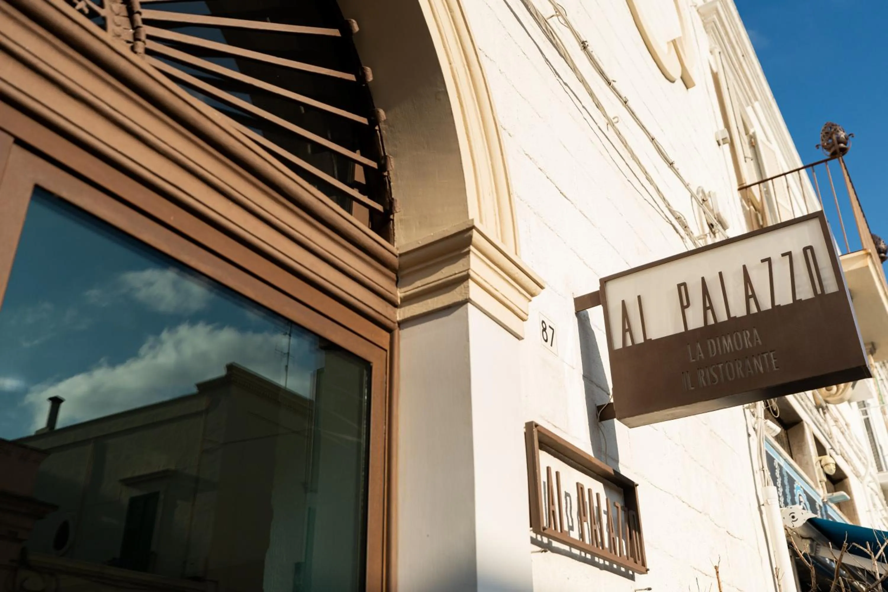 Facade/entrance in AL PALAZZO La Dimora by Apulia Hospitality