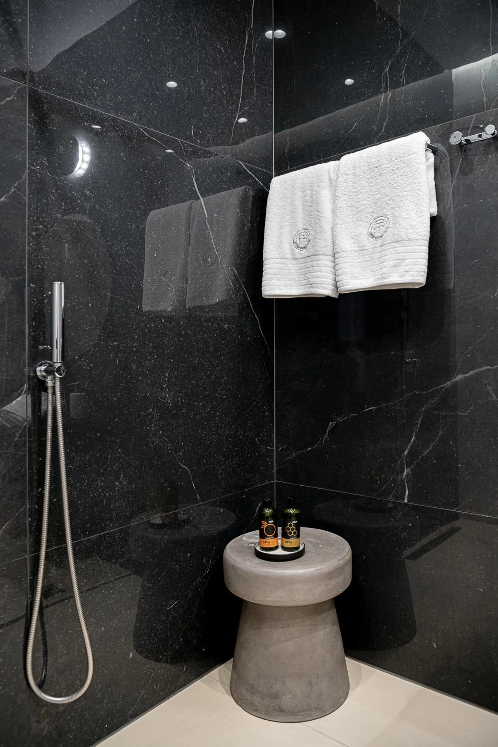 Shower in Malmo Historic Hotel