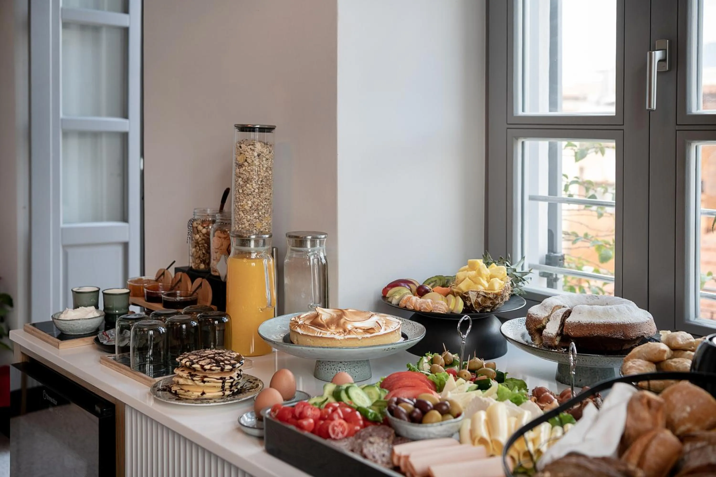 Breakfast in Malmo Historic Hotel