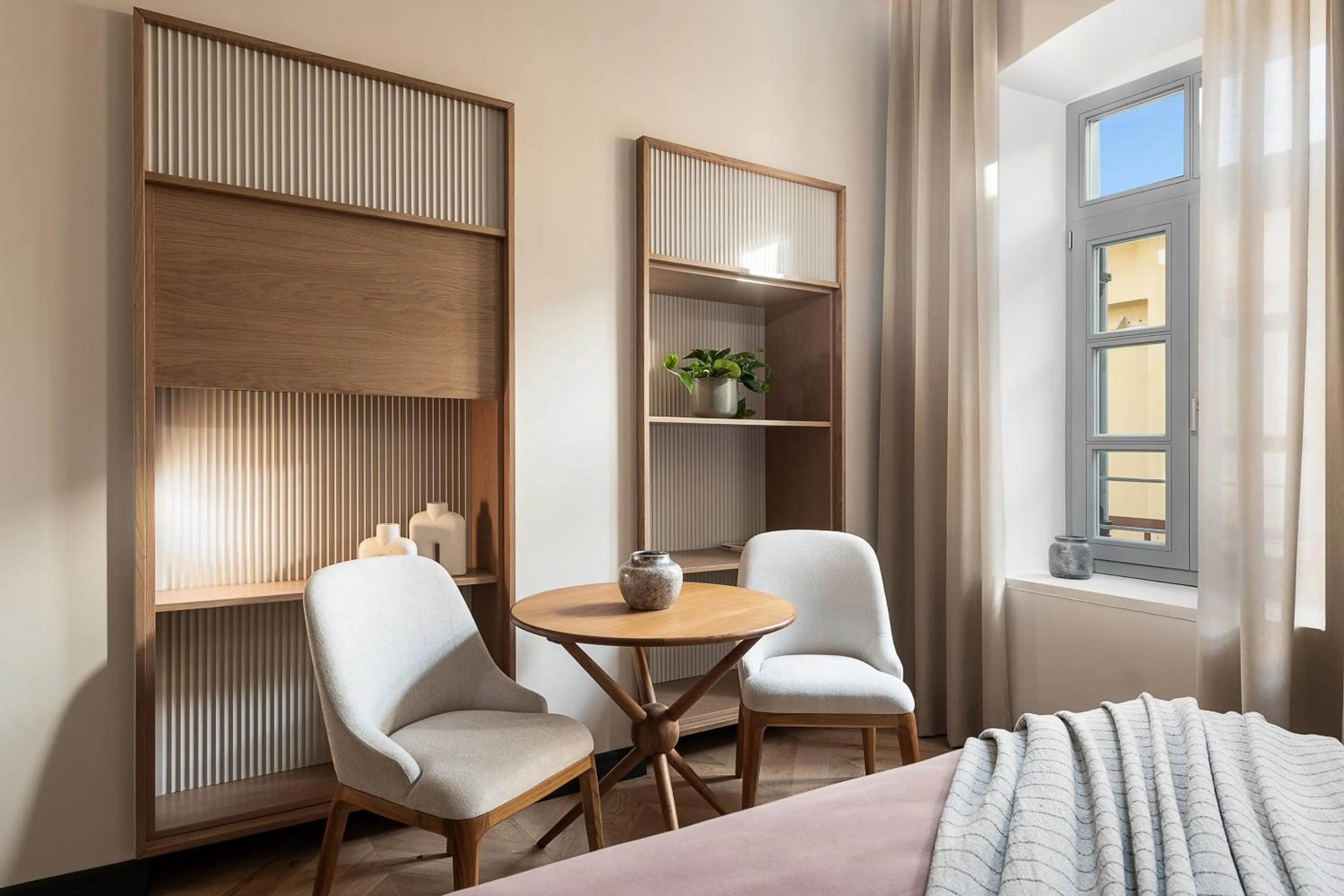 Seating area in Malmo Historic Hotel