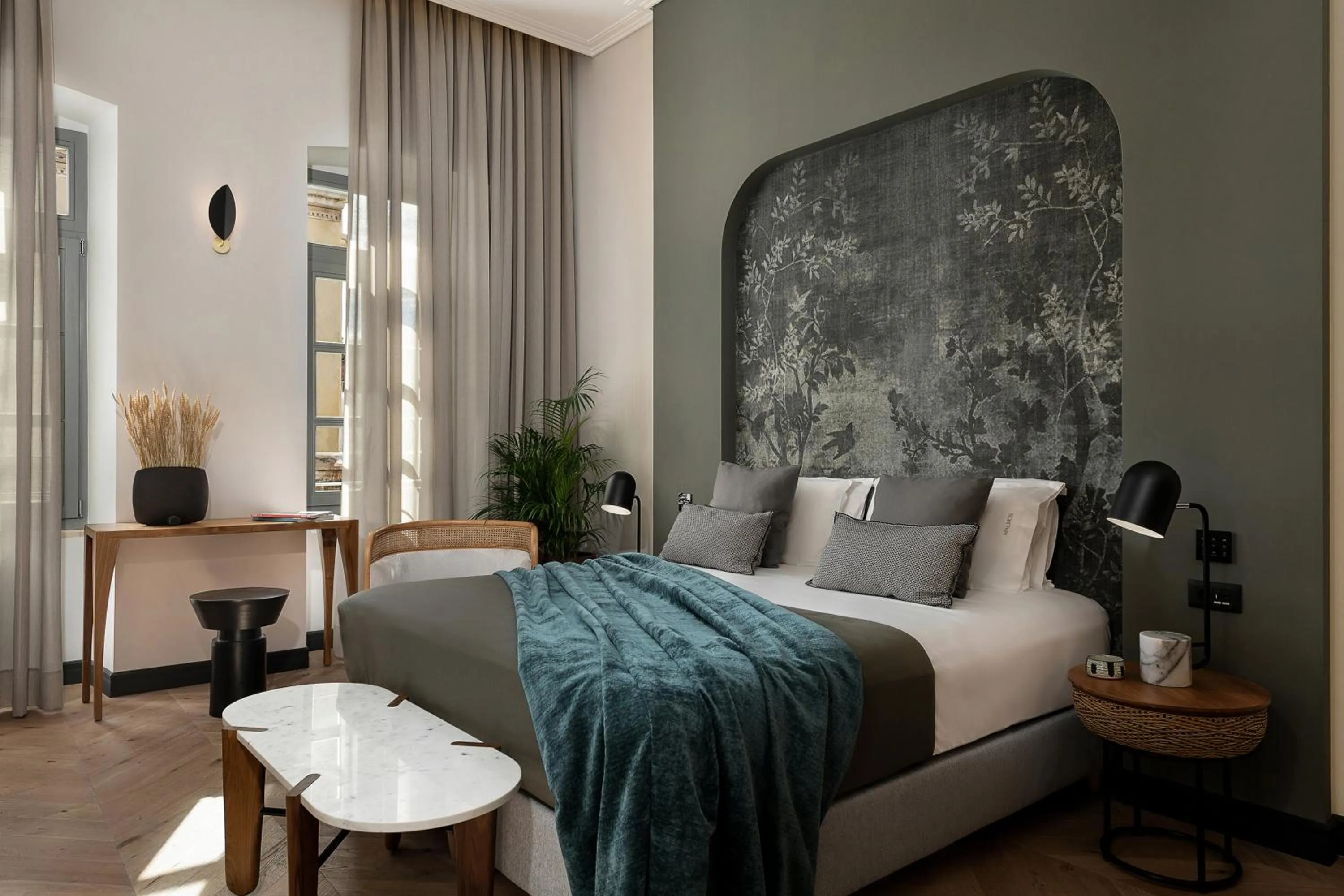 Bed in Malmo Historic Hotel