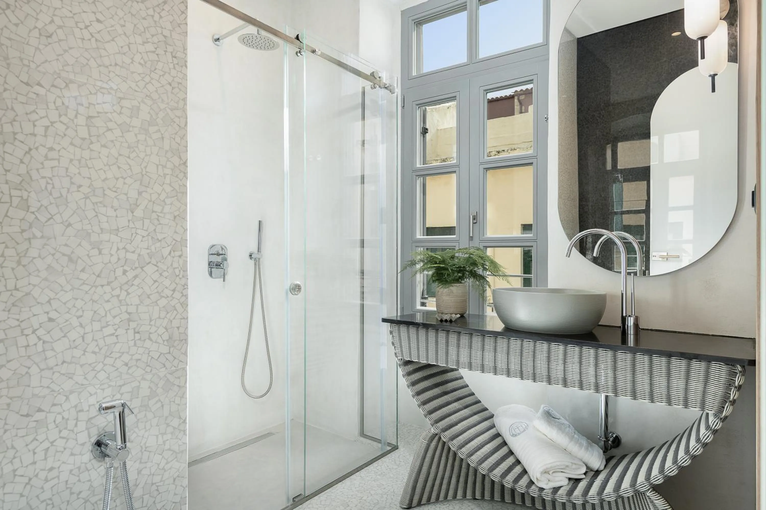 Bathroom in Malmo Historic Hotel