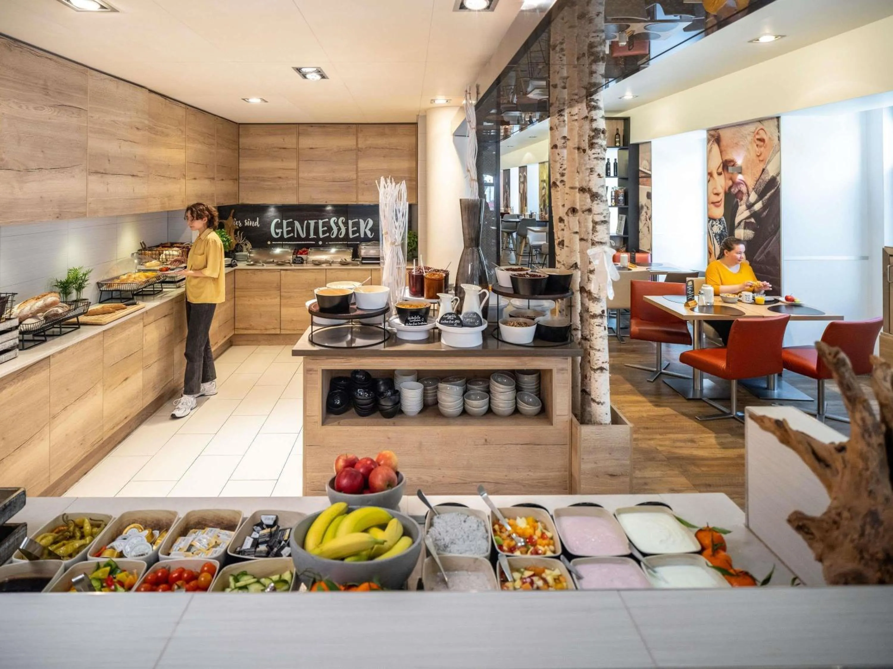 Restaurant/places to eat in Novotel Wien City