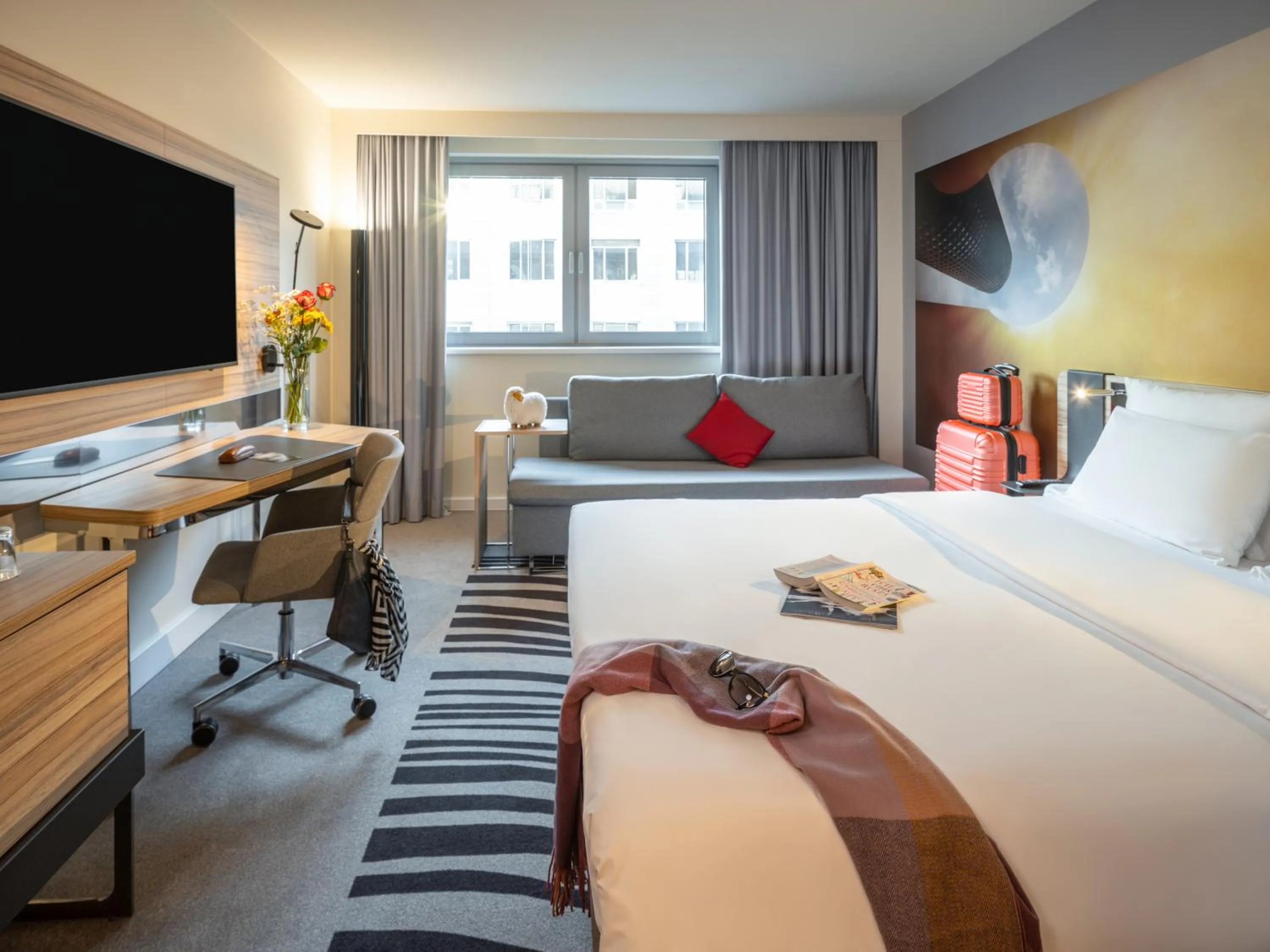 Bed in Novotel Wien City