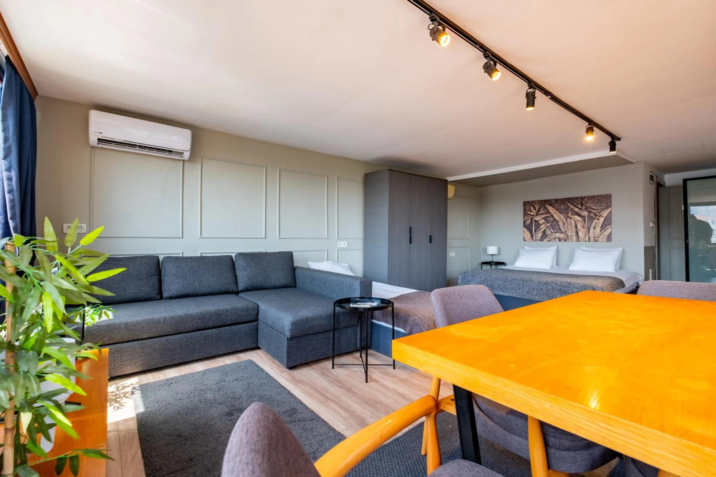 Seating area in Pesa Suites