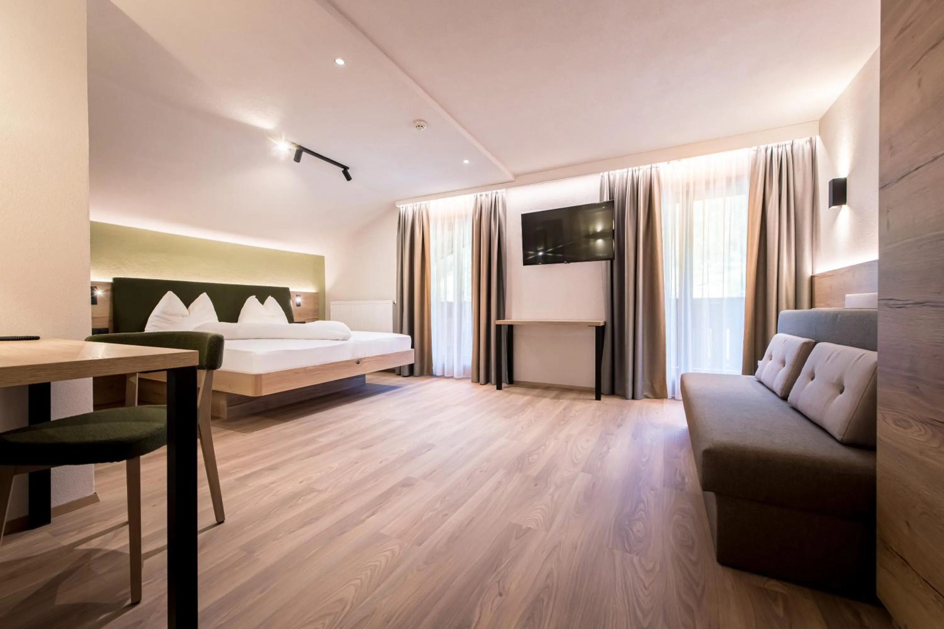 Bed in Hotel Sigmunderhof