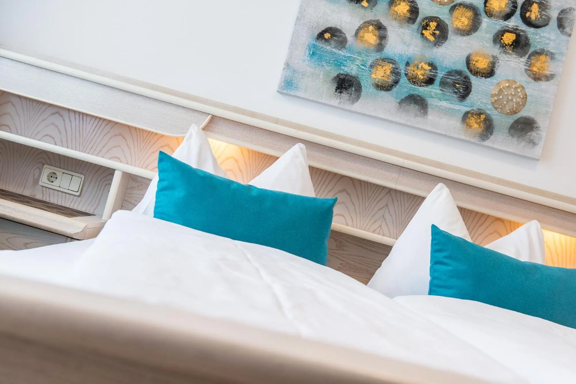 Bed in Hotel Sigmunderhof