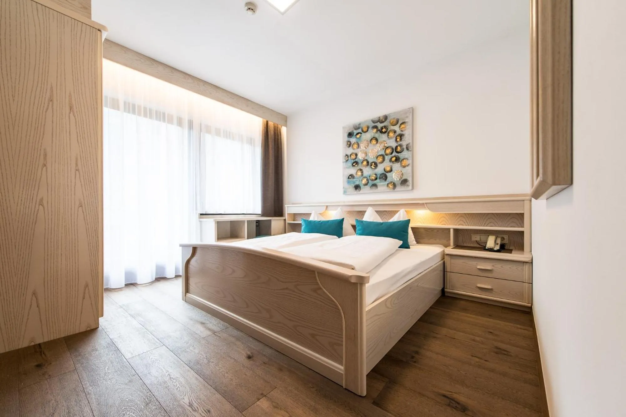 Bed in Hotel Sigmunderhof