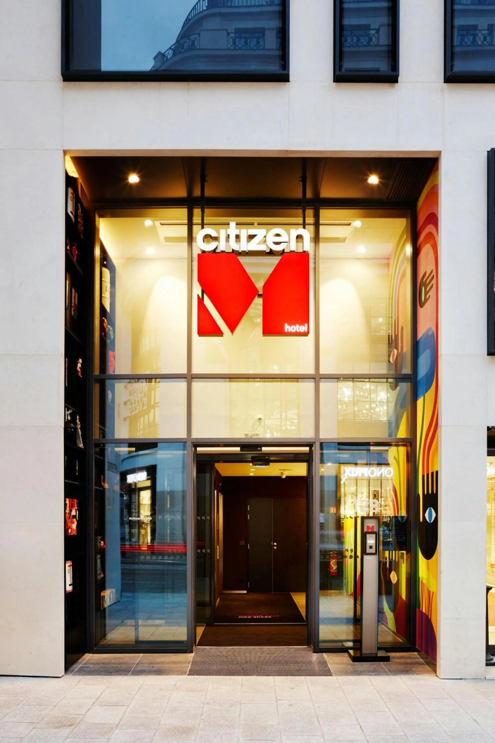 View (from property/room) in citizenM Paris Champs-Élysées