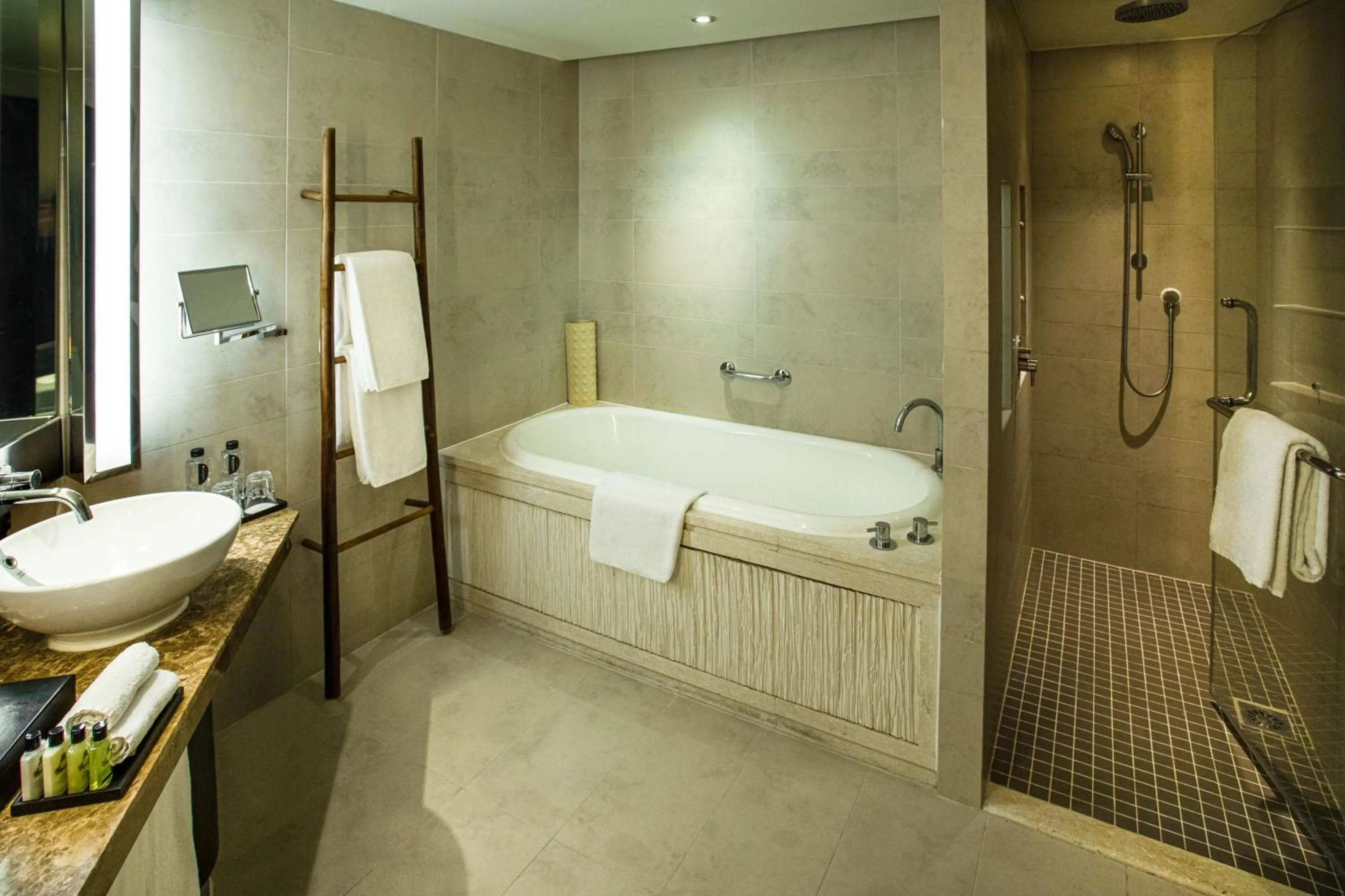 Bathroom in InterContinental Hanoi Westlake by IHG