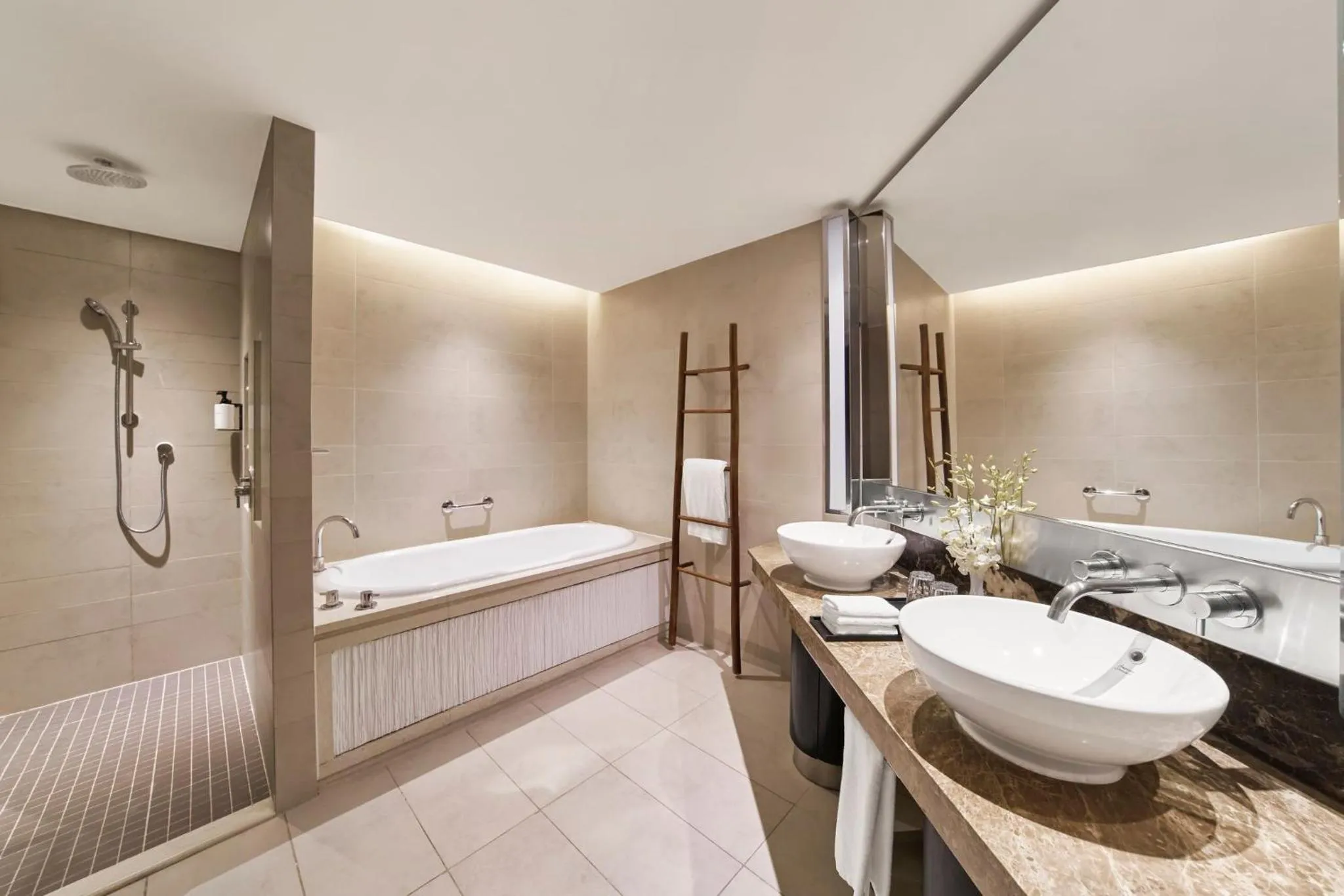 Bathroom in InterContinental Hanoi Westlake by IHG