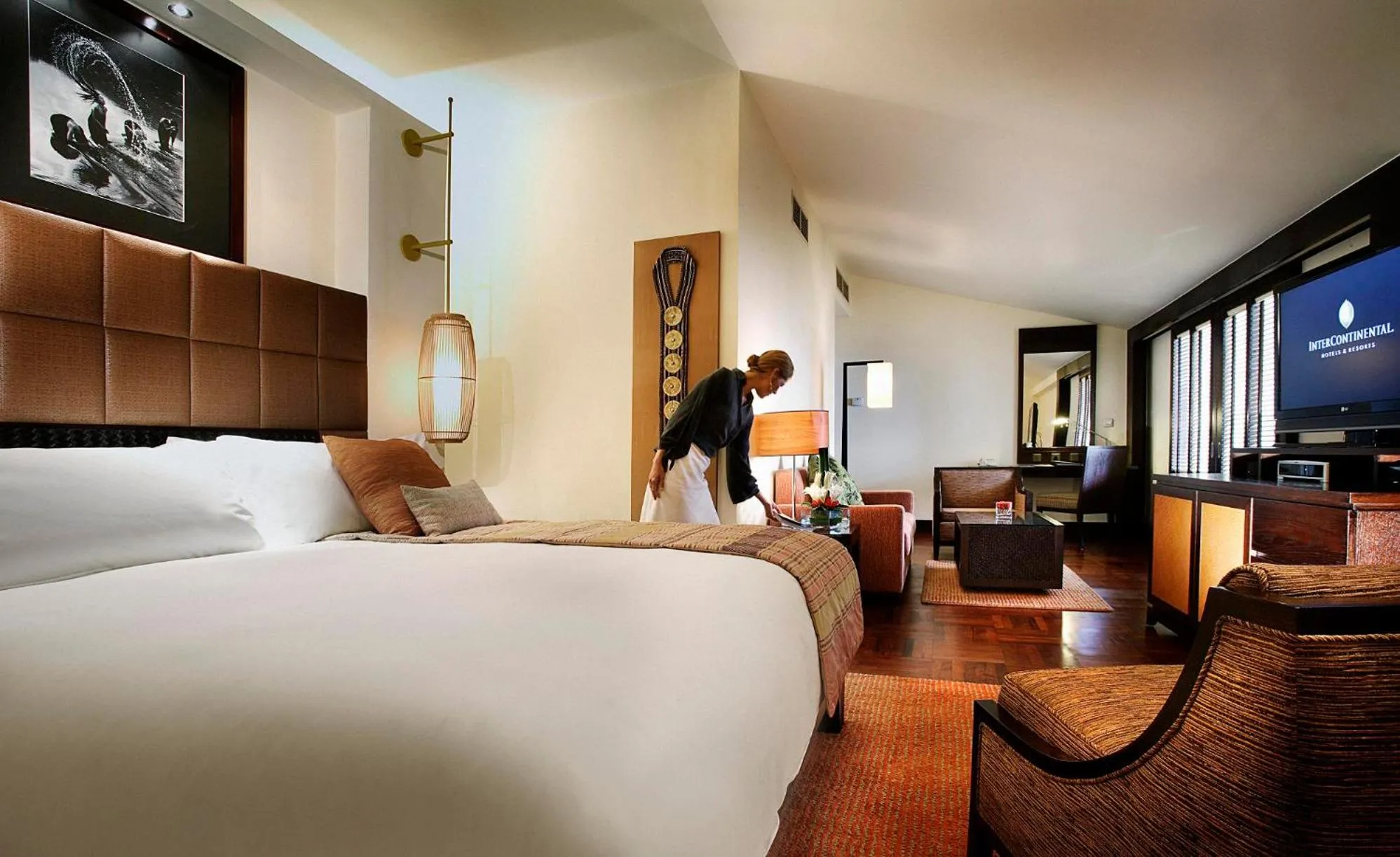 Photo of the whole room, Bed in InterContinental Hanoi Westlake by IHG
