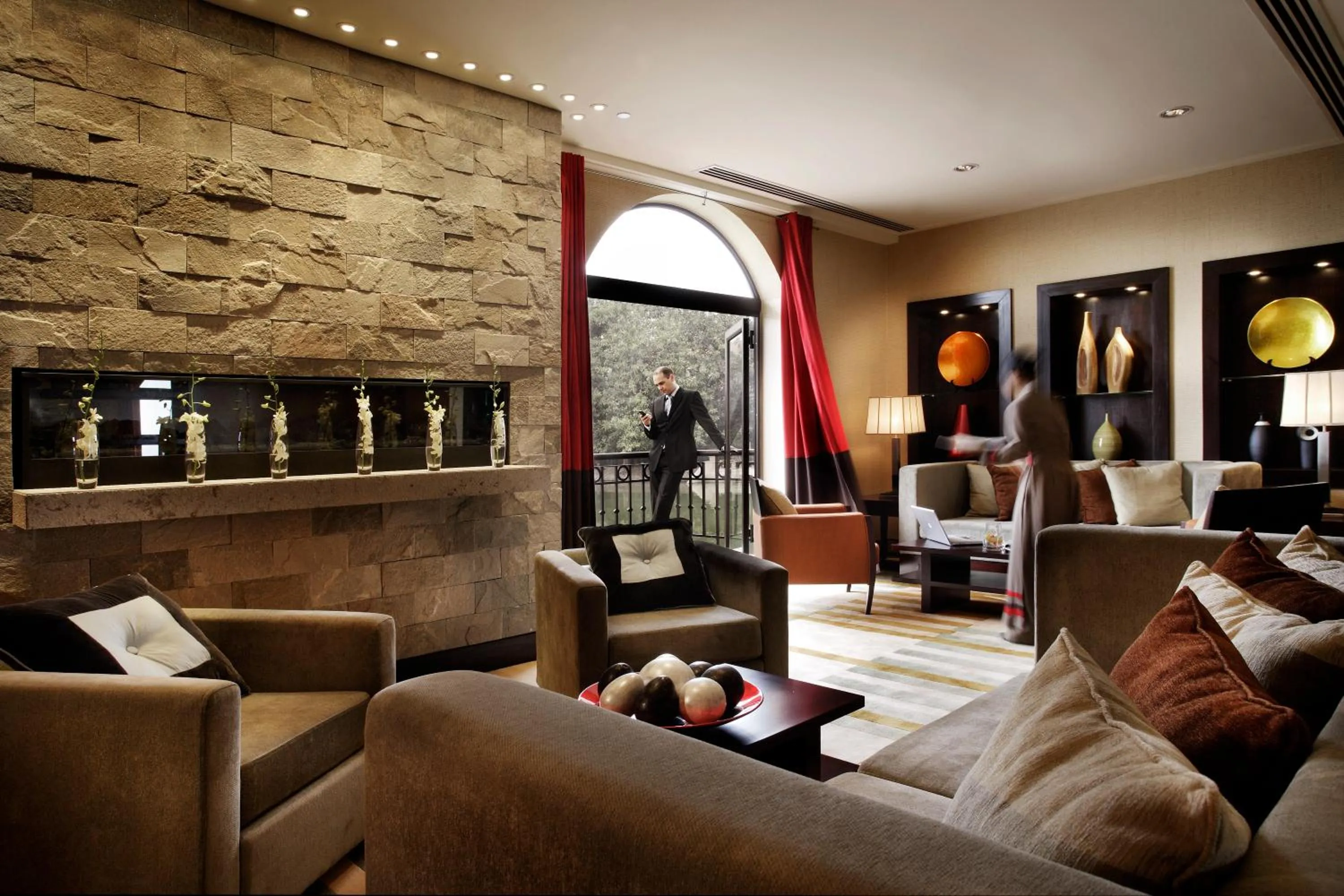 Living room in InterContinental Hanoi Westlake by IHG