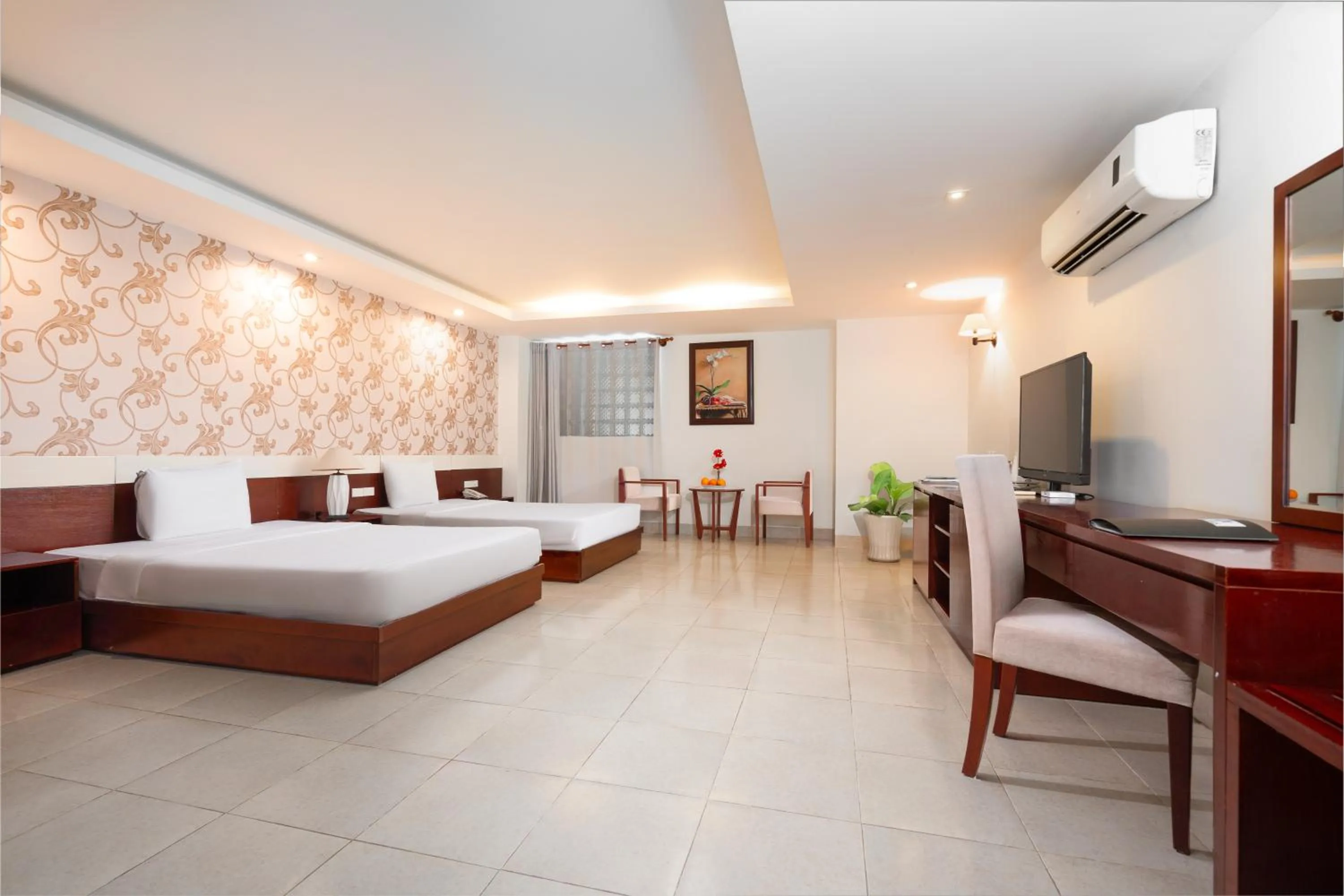 Bed in BIDV Beach Hotel Nha Trang