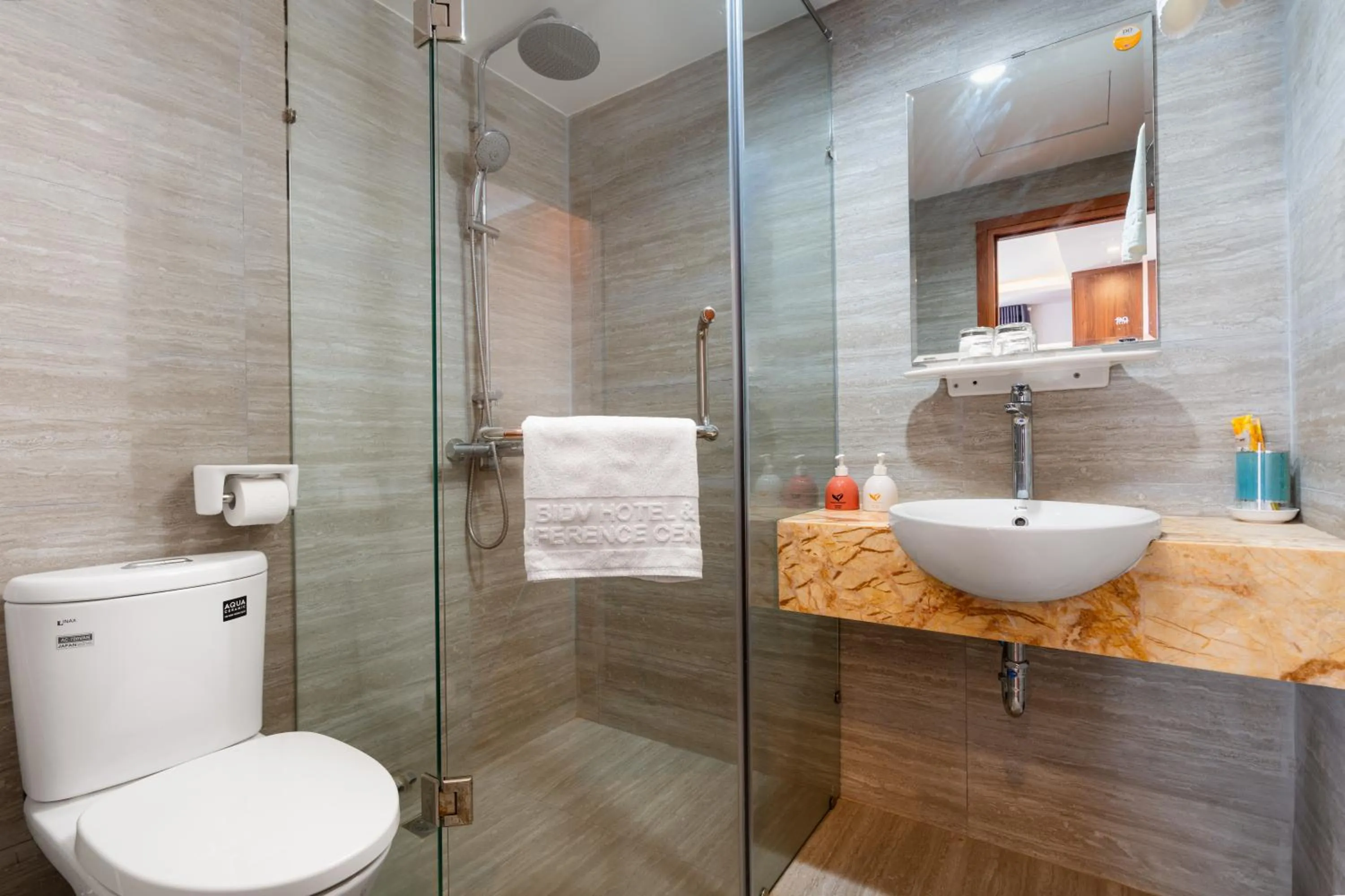 Shower in BIDV Beach Hotel Nha Trang