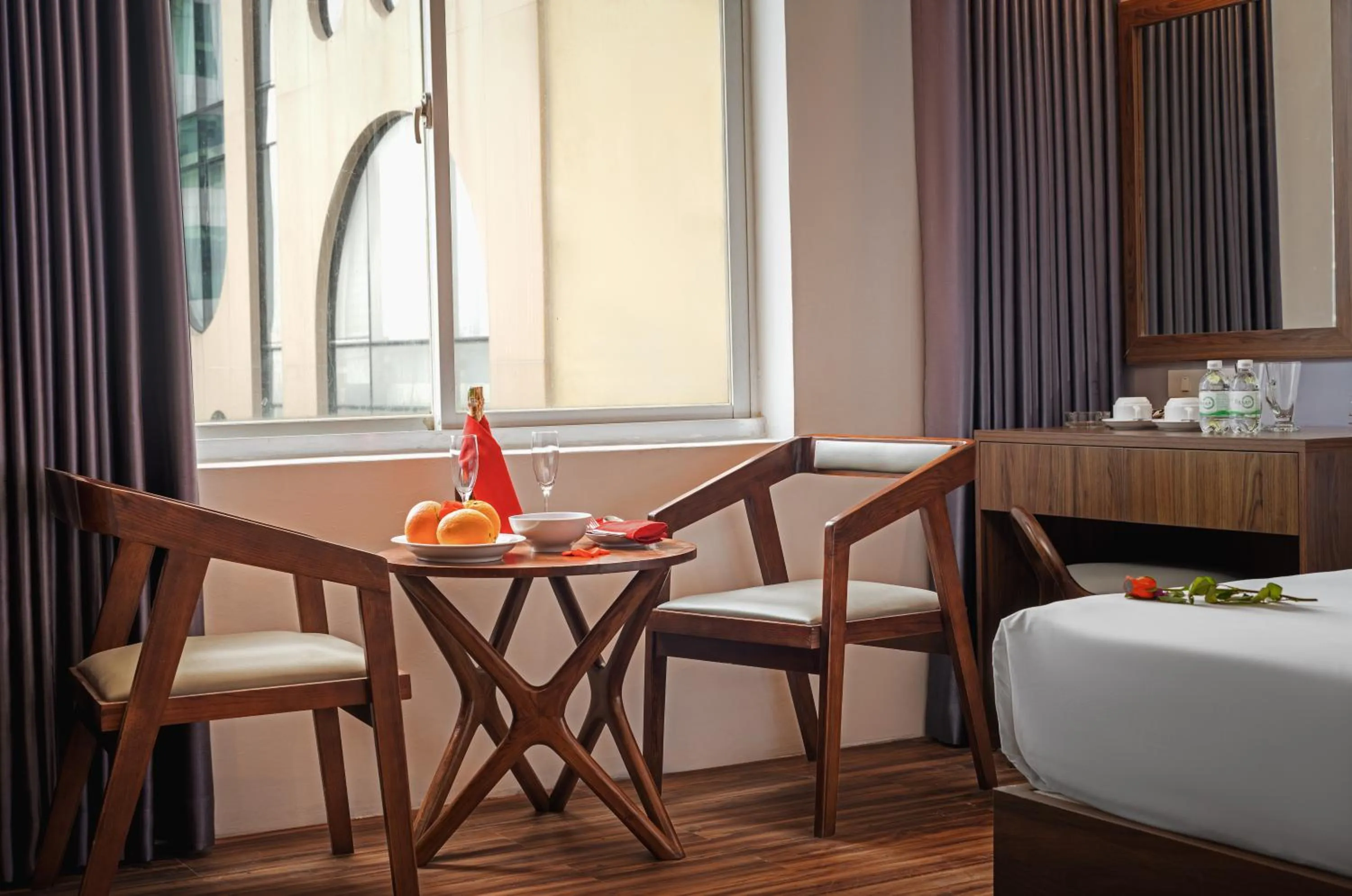 Bed in BIDV Beach Hotel Nha Trang