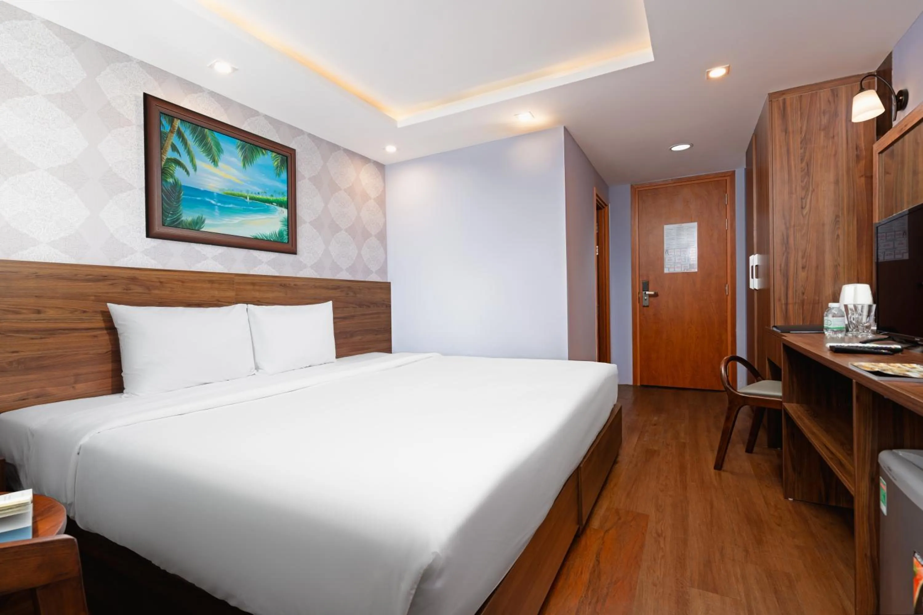 Bed in BIDV Beach Hotel Nha Trang