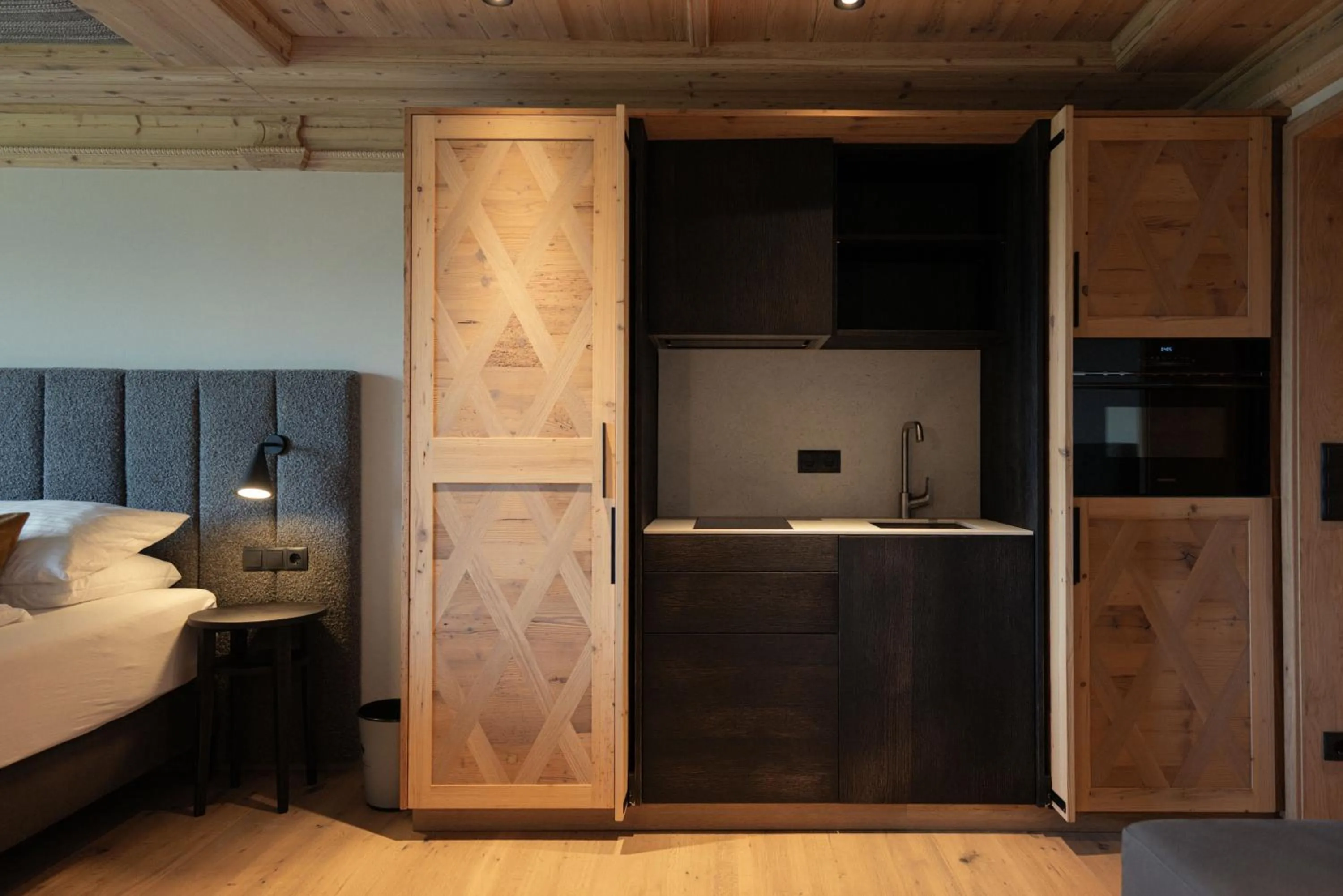 Bed in Hotel Winterbauer