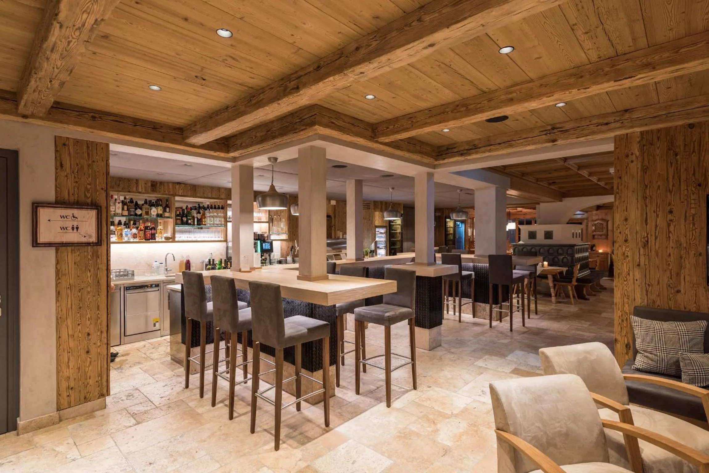 Lounge or bar in Hotel Winterbauer