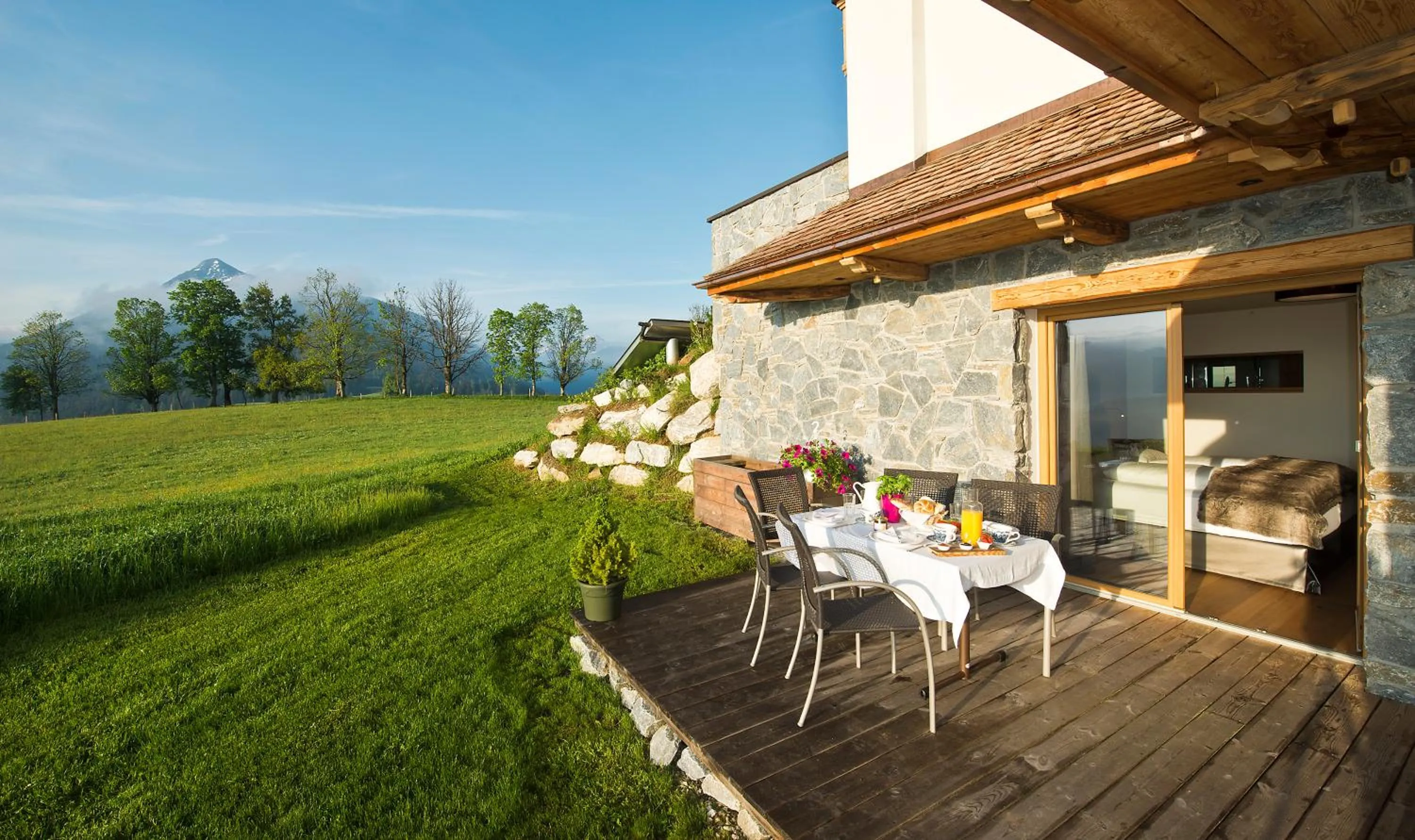 Dining area in Hotel Winterbauer