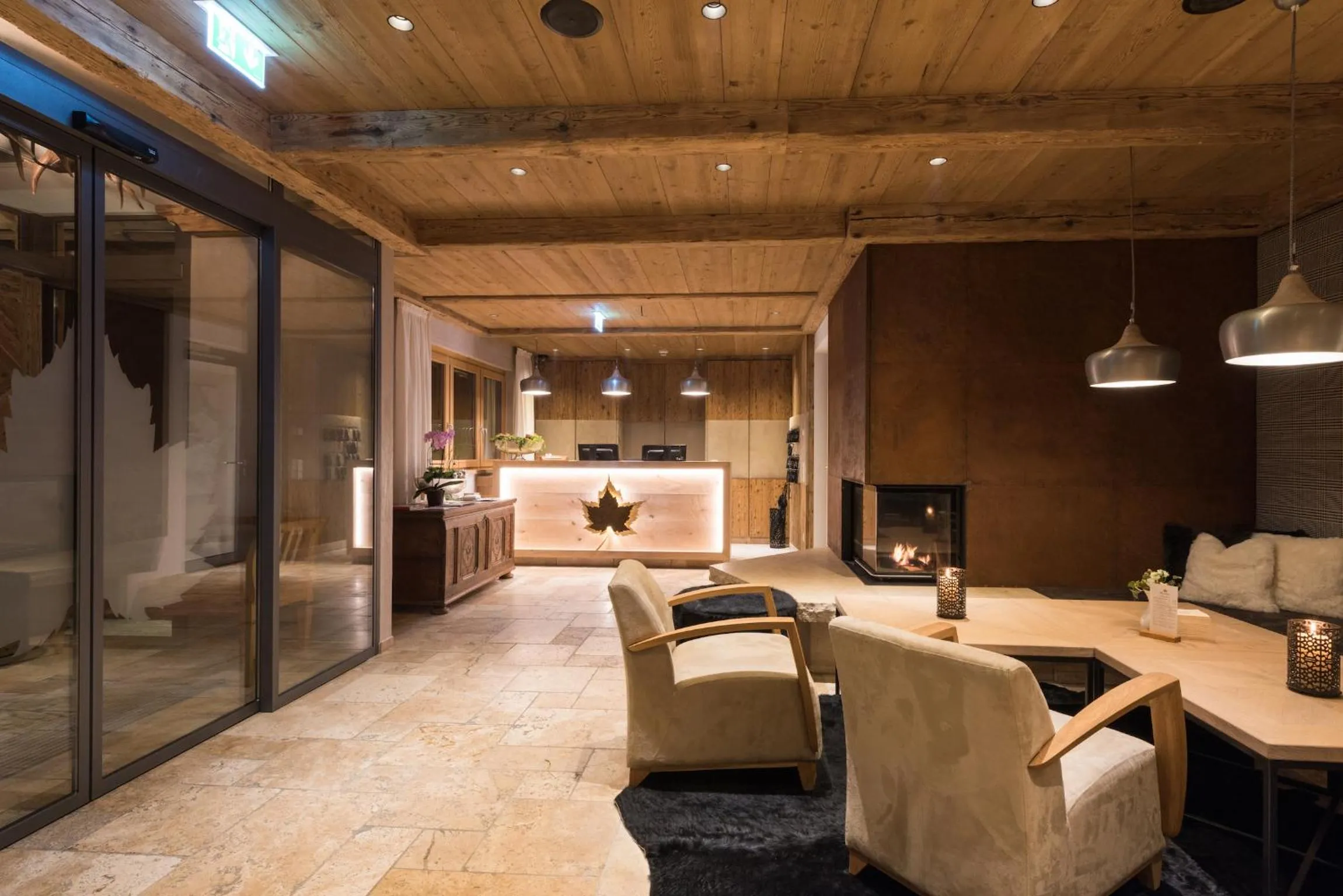 Lobby or reception in Hotel Winterbauer