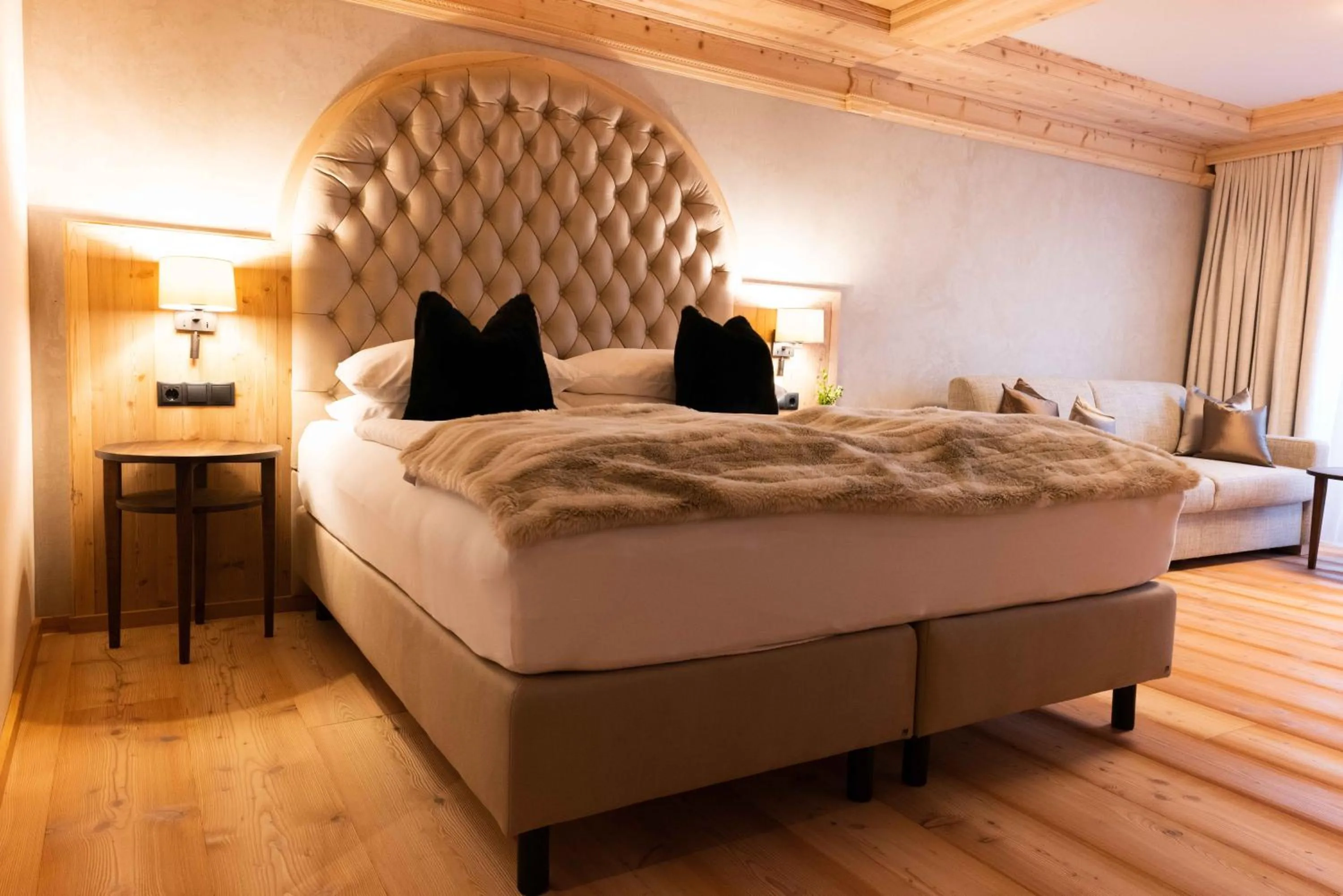 Bed in Hotel Winterbauer