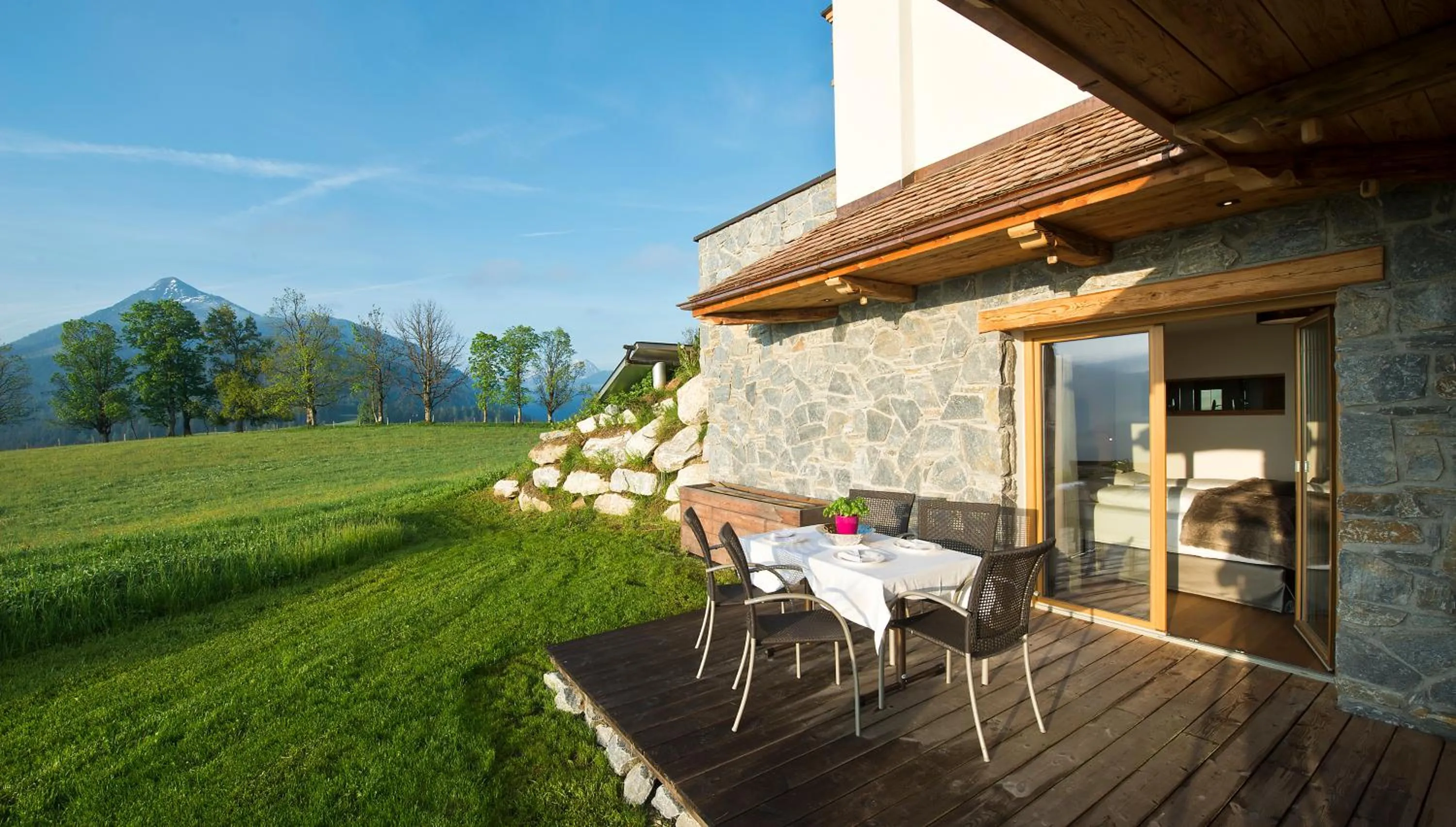 Dining area in Hotel Winterbauer