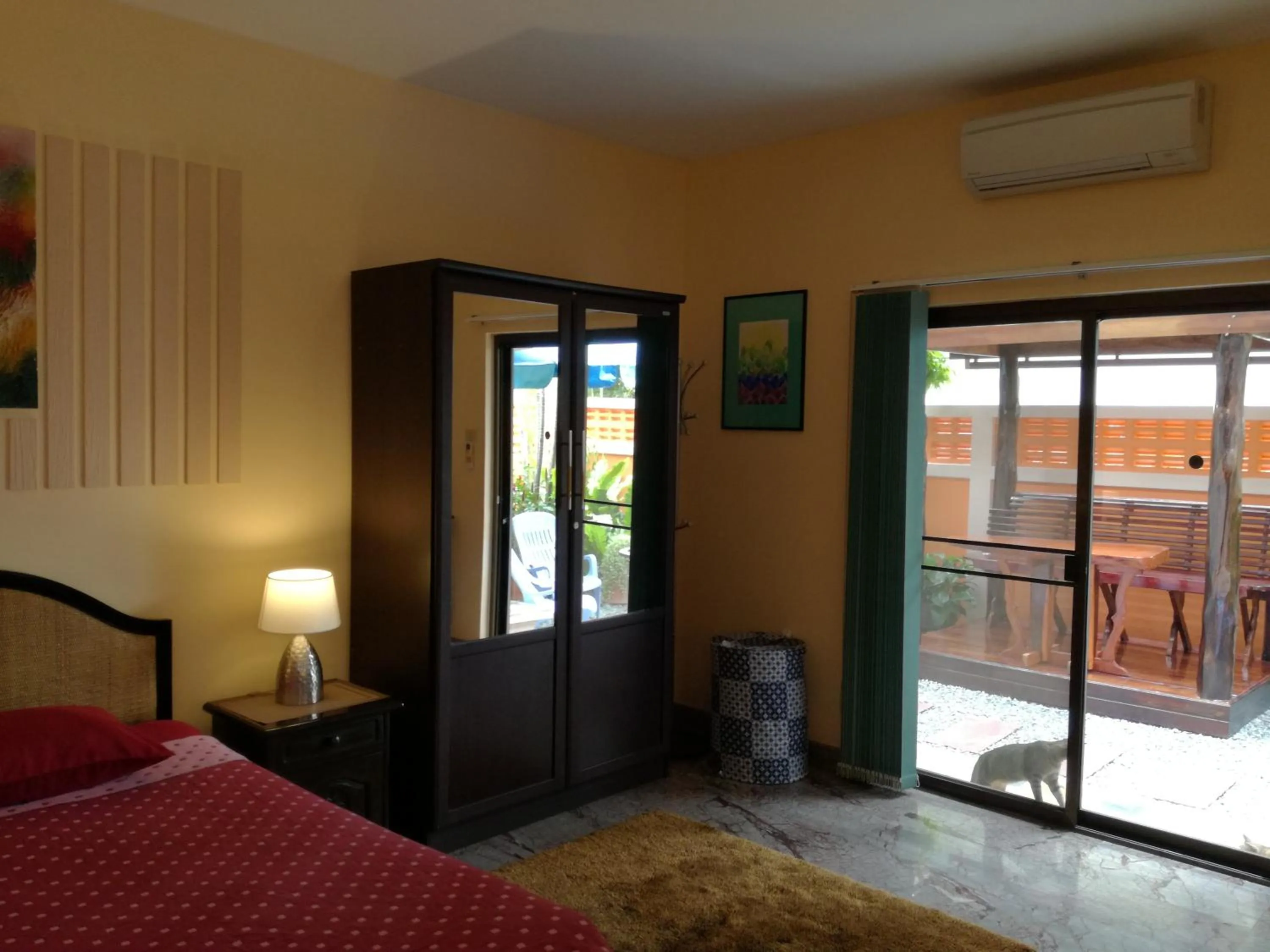 Balcony/Terrace, Bed in Lonops Gay Paradise