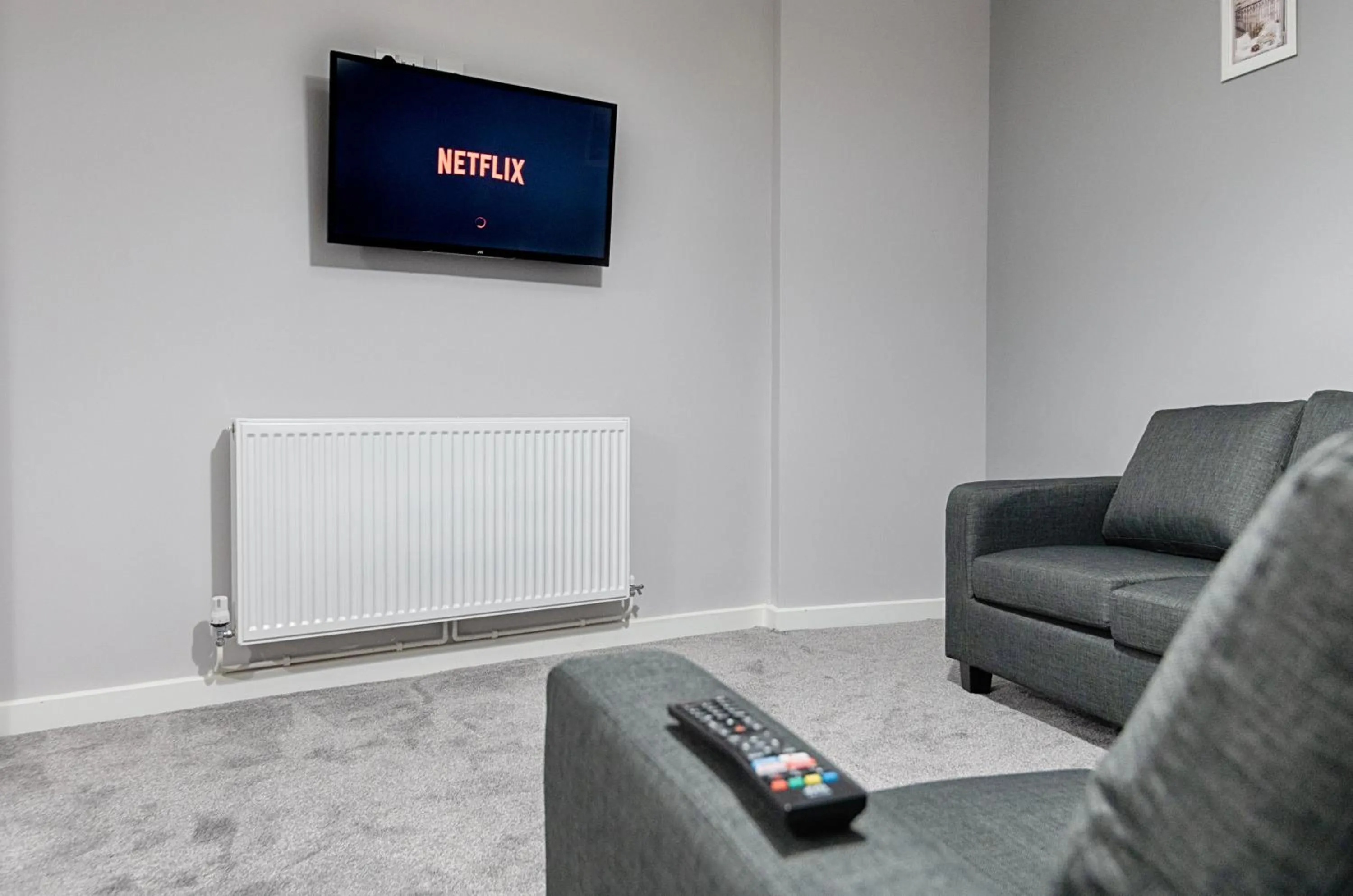 Living room in Copper House