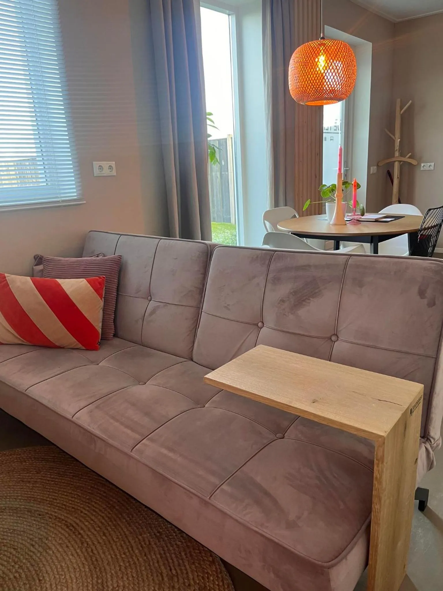 Living room in B&B De Terpen