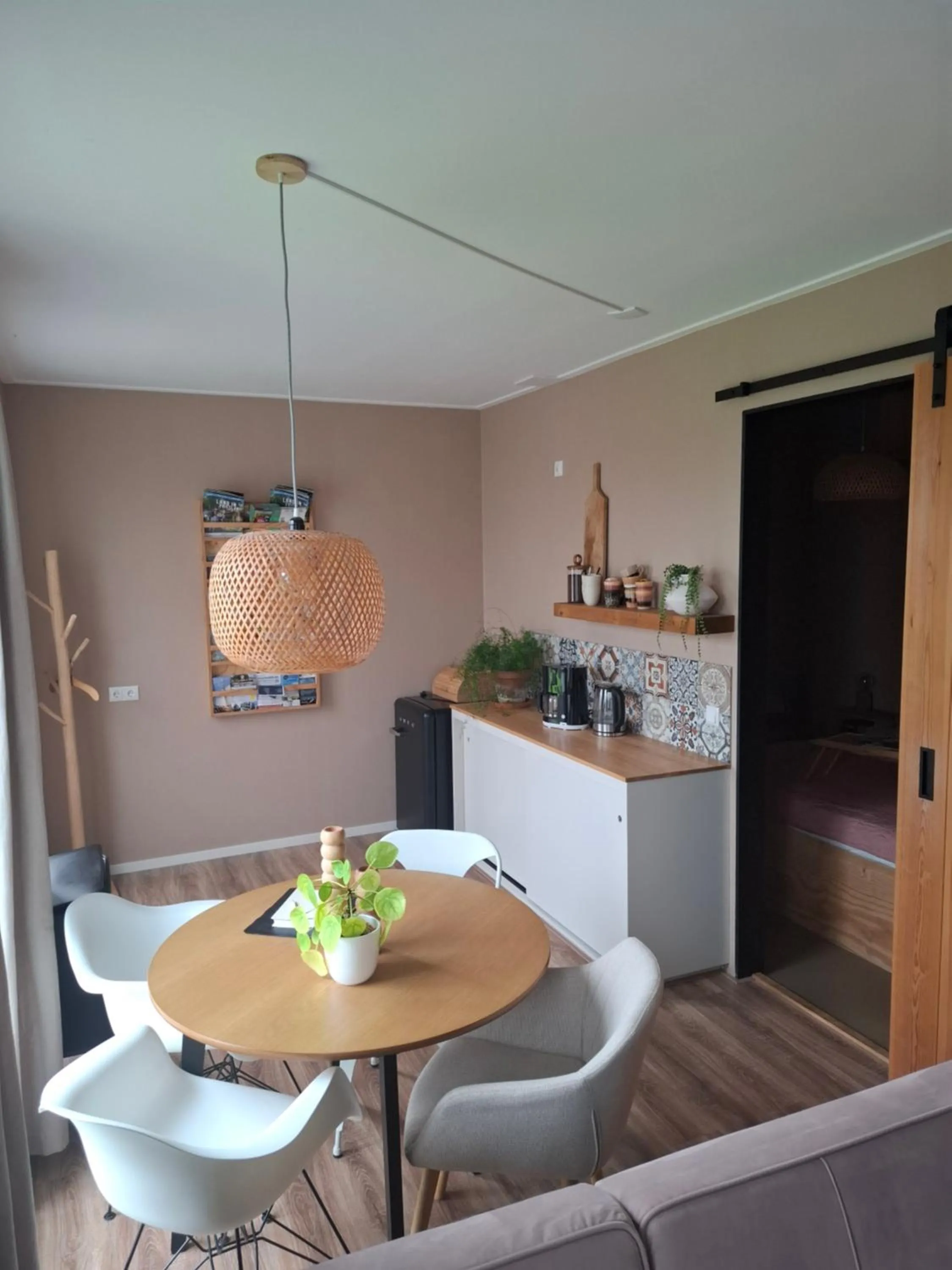 Living room in B&B De Terpen