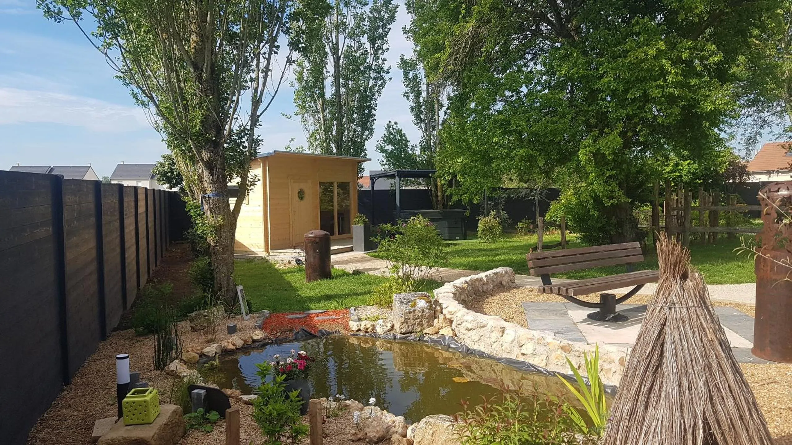 Sauna in Le Domaine du Moulin 28 proche Chartres
