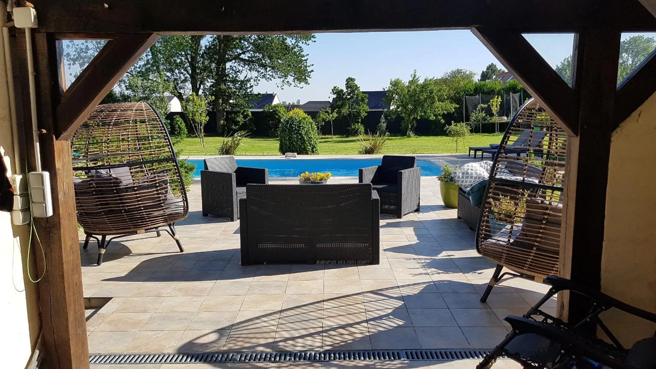 Balcony/Terrace in Le Domaine du Moulin 28 proche Chartres