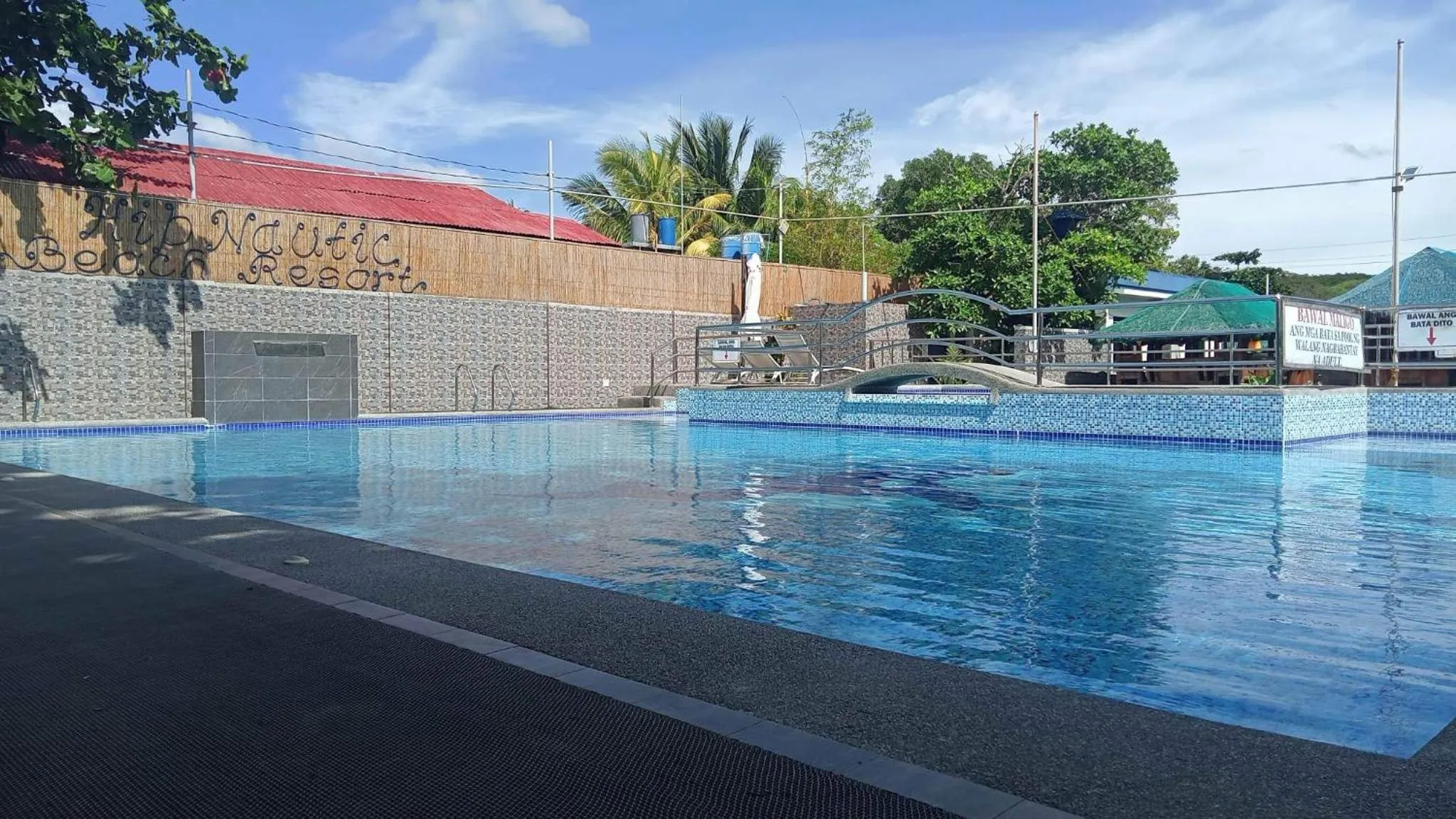 Pool view in Hip Nautic Beach Resort powered by Cocotel