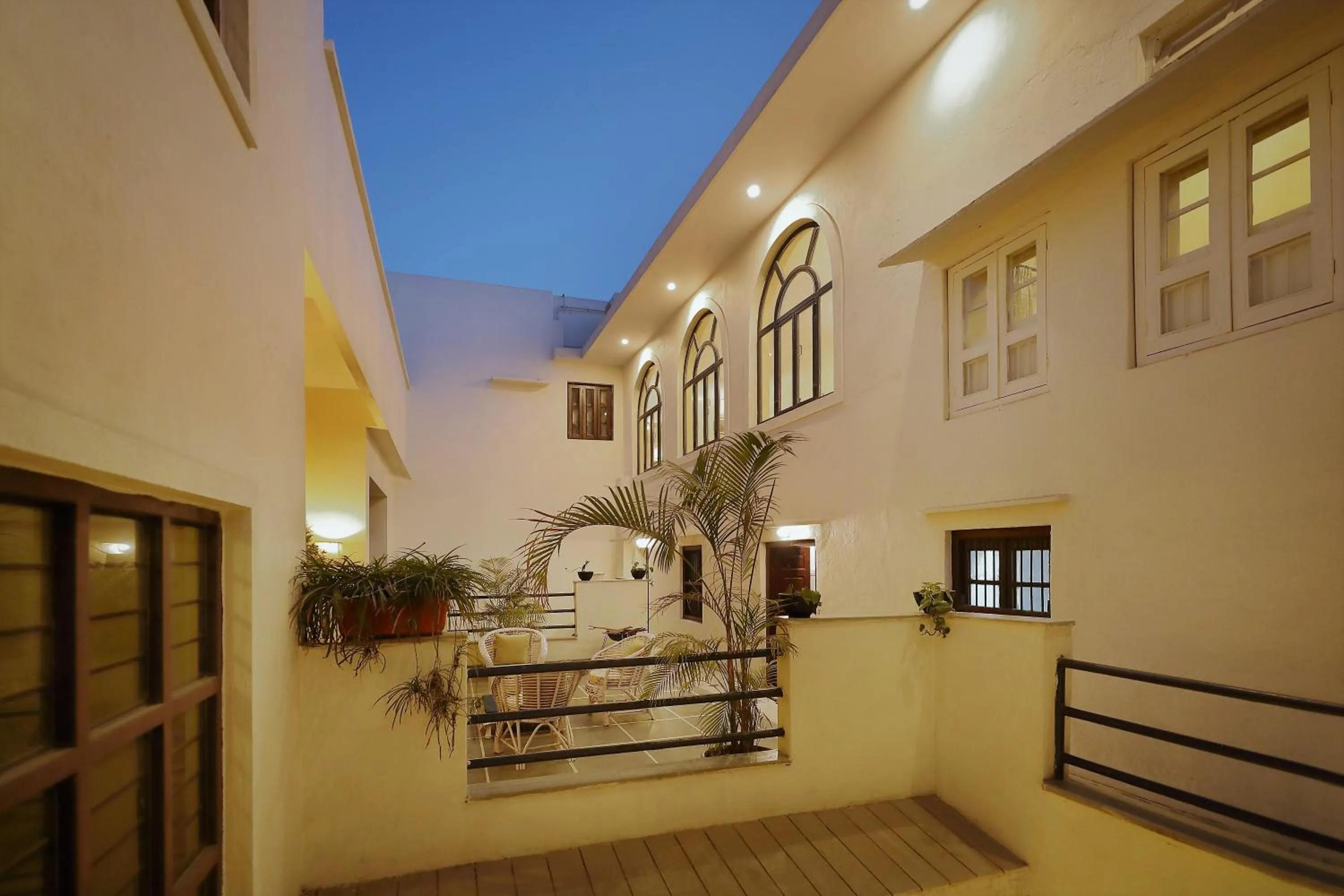 Patio in The Cavalry - Abhay Niwas