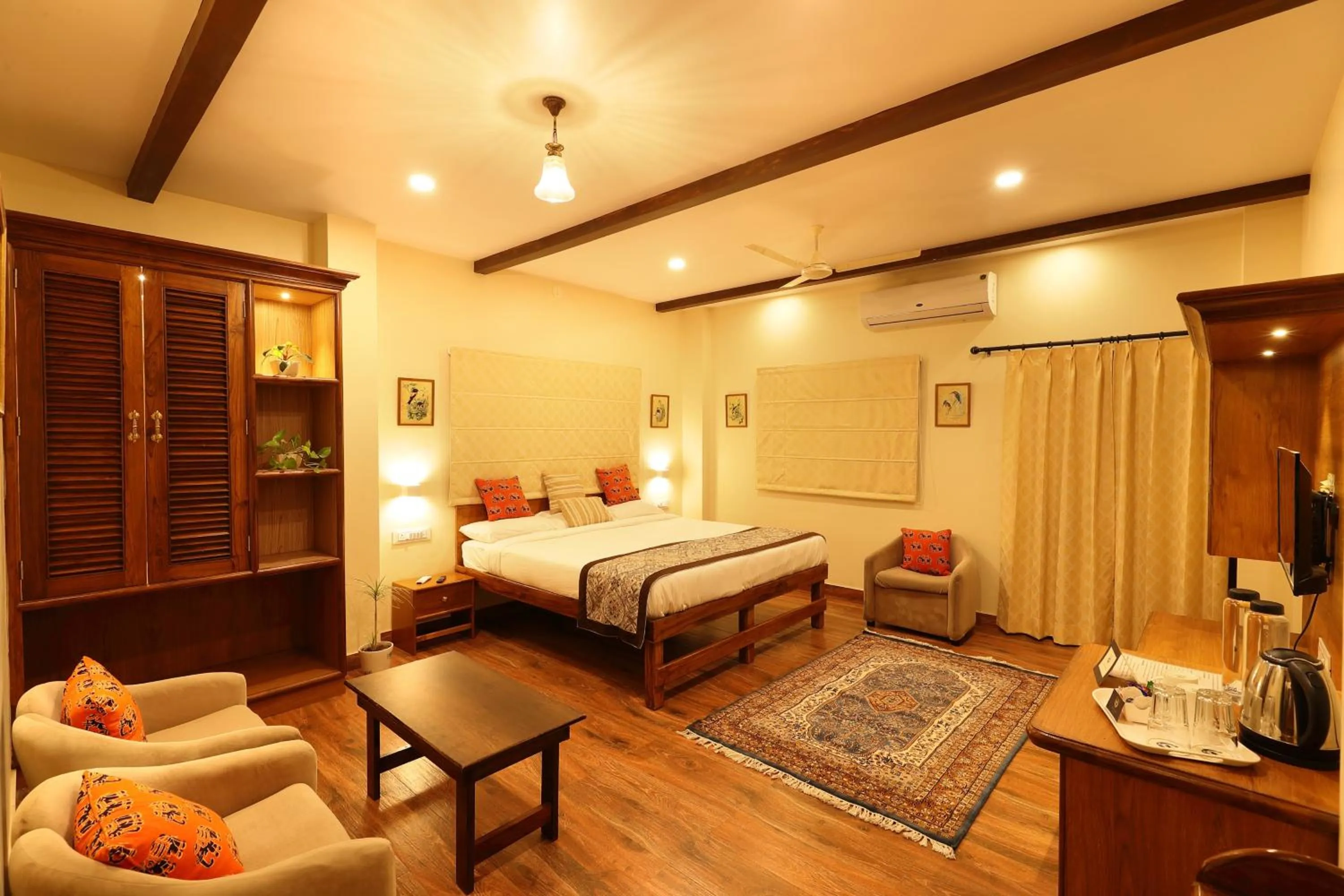 Bedroom in The Cavalry - Abhay Niwas