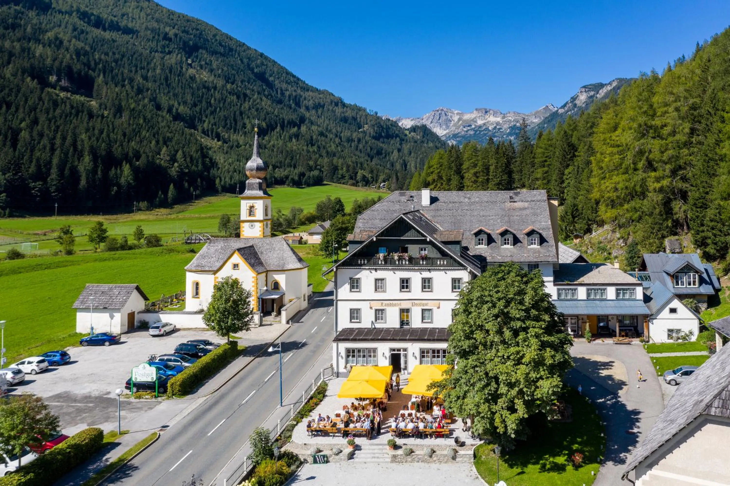 Property building in Landhotel Postgut - Tradition seit 1549