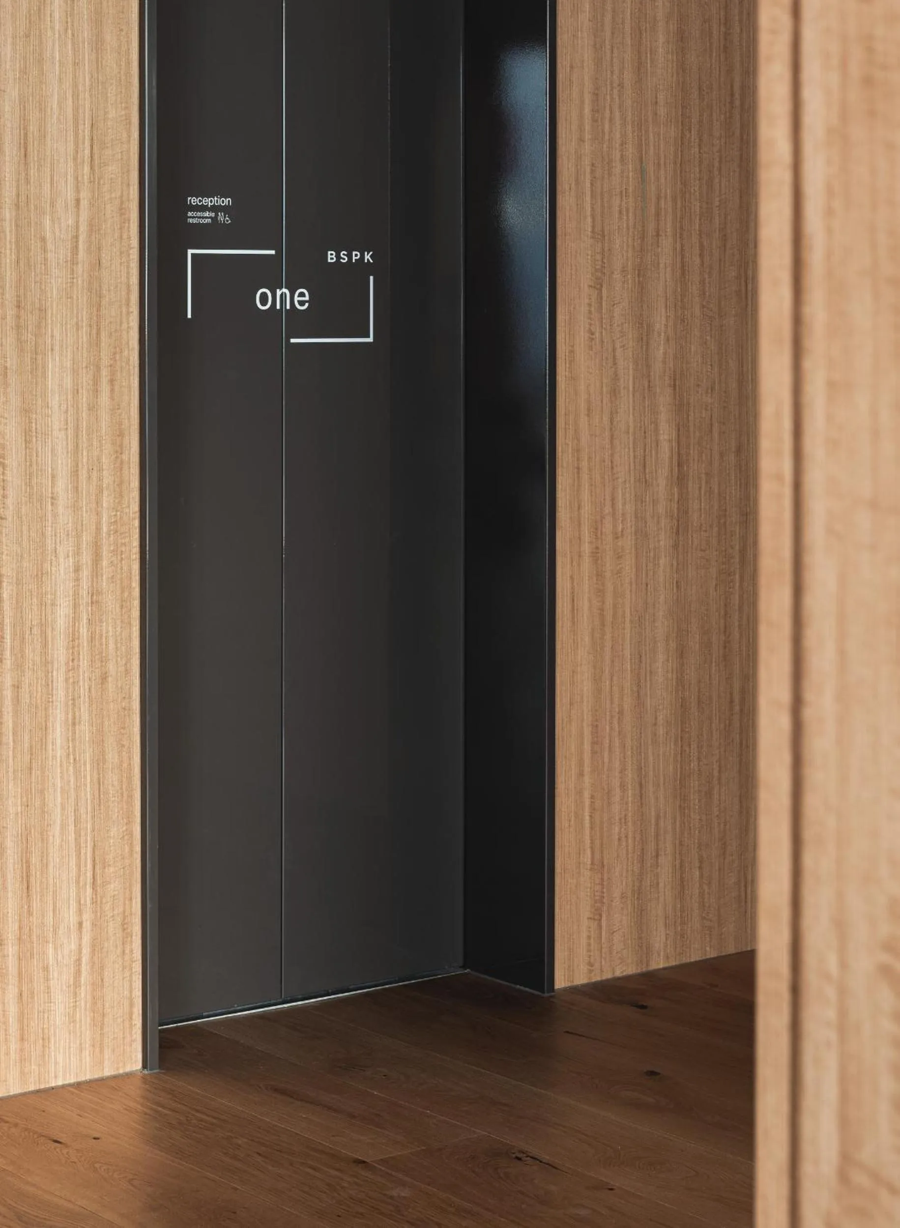 elevator in Bespoke Hotel Sapporo