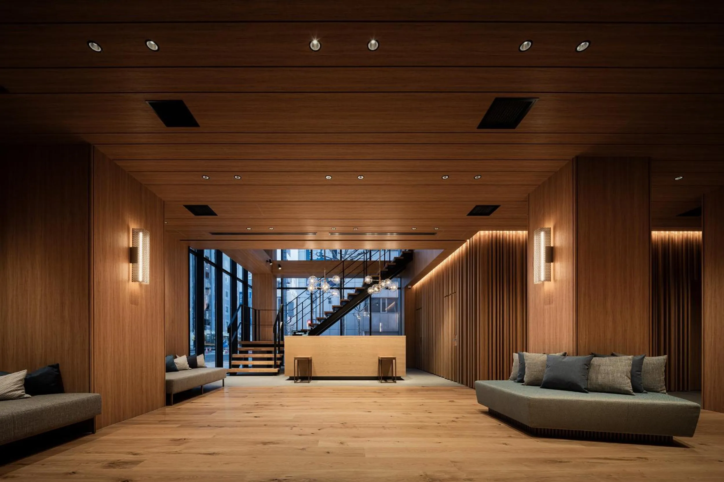 Lobby or reception in Bespoke Hotel Sapporo